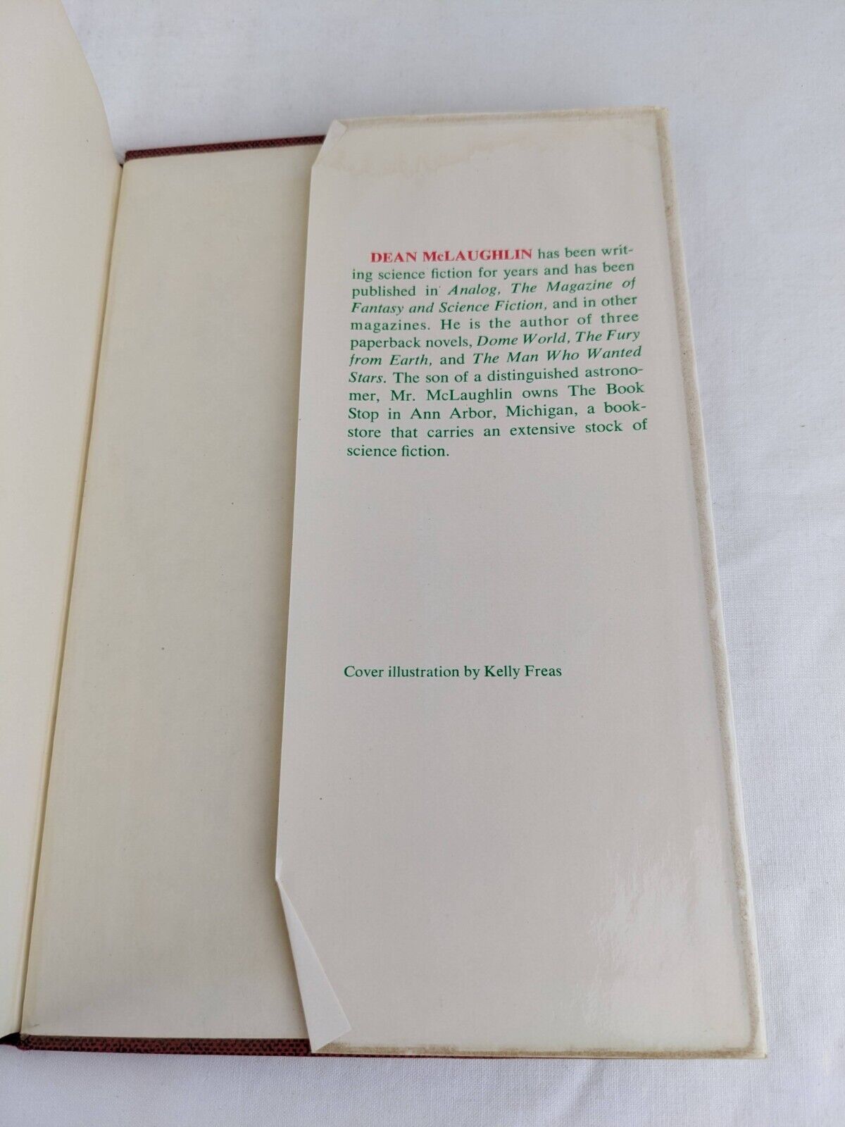 Hawk among the sparrows by Dean McLaughlin 1976 First Edition Hardcover