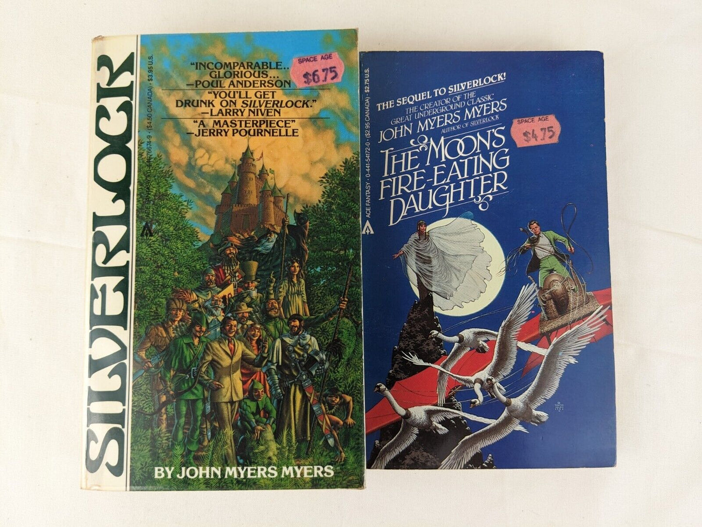 Silverlock & the moons fire-eating daughter by John Myers Myers 1984
