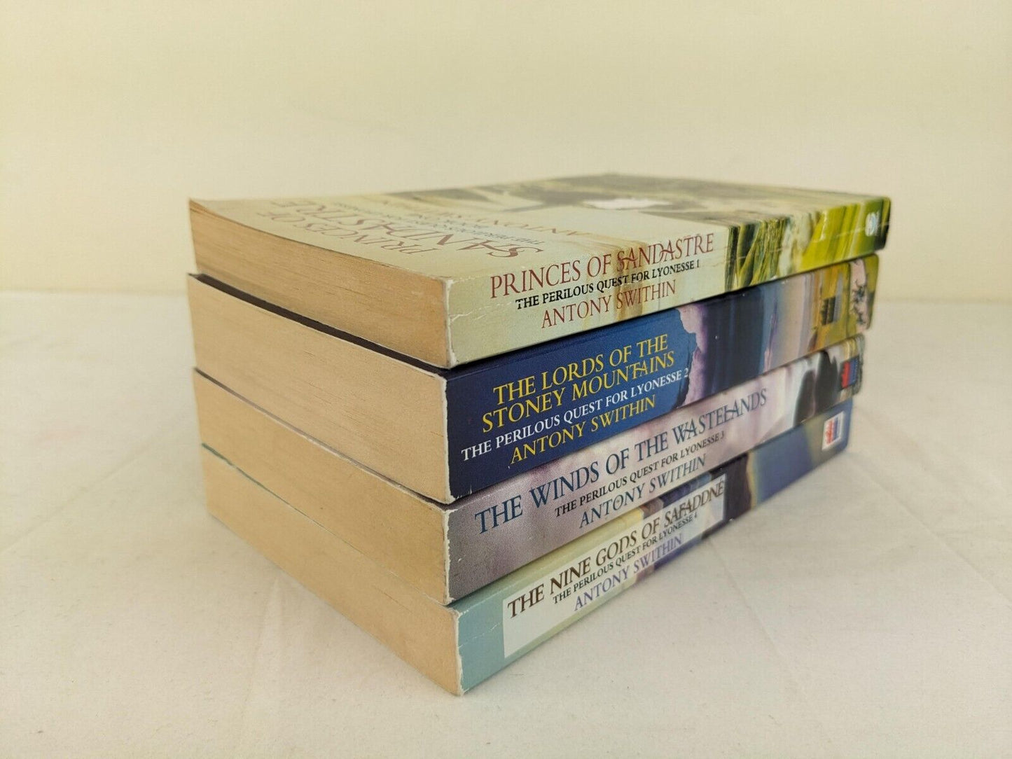 The Perilous quest for Lyonesse complete series by Antony Swithin 1990