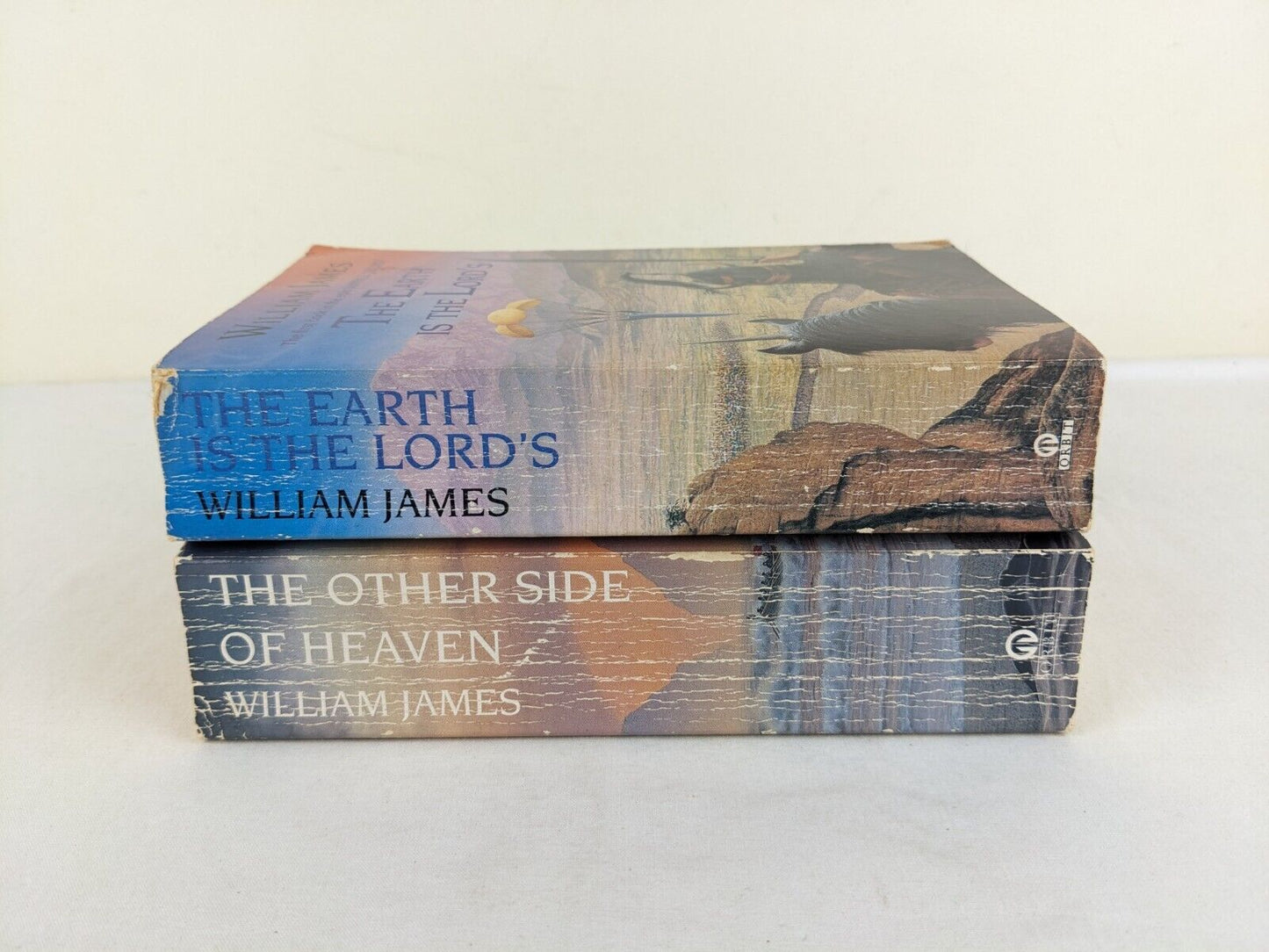 Earth Lord's & Side of Heaven by William James 1992 Sunfall trilogy