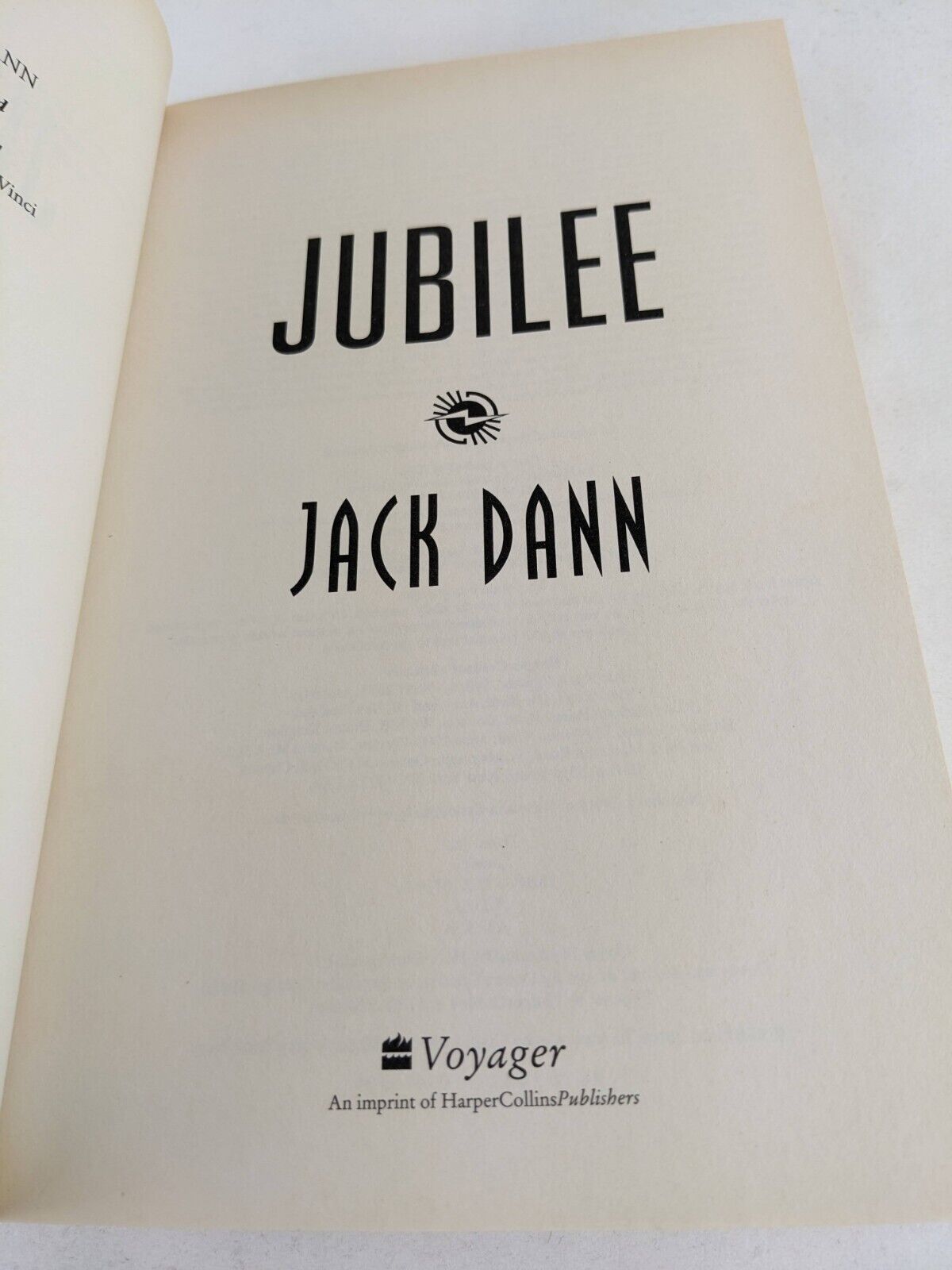 Jubilee by Jack Dann 2001