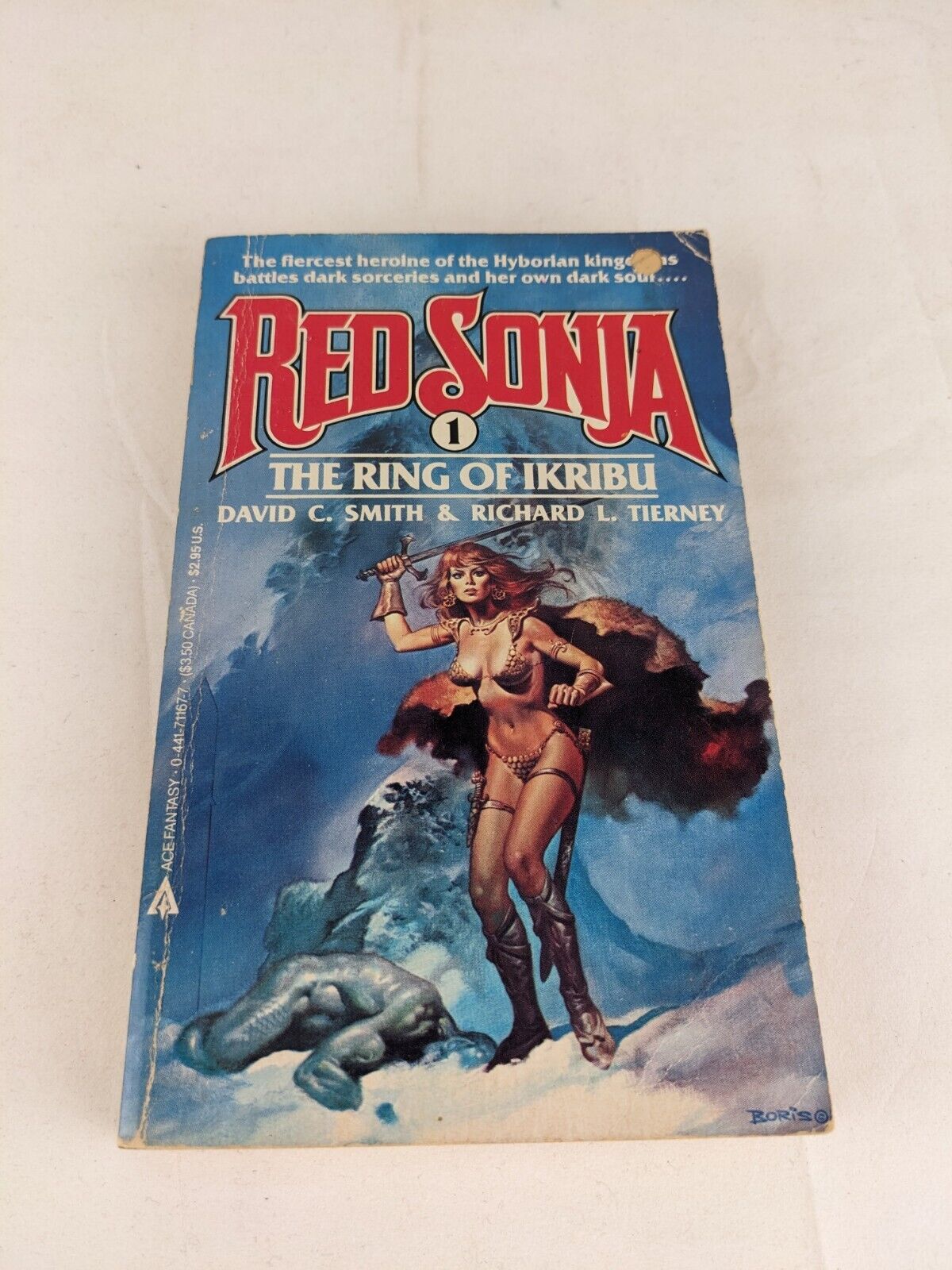 Red Sonja: The ring of Ikribu by David C. Smith & Richard K. Tierney 1985