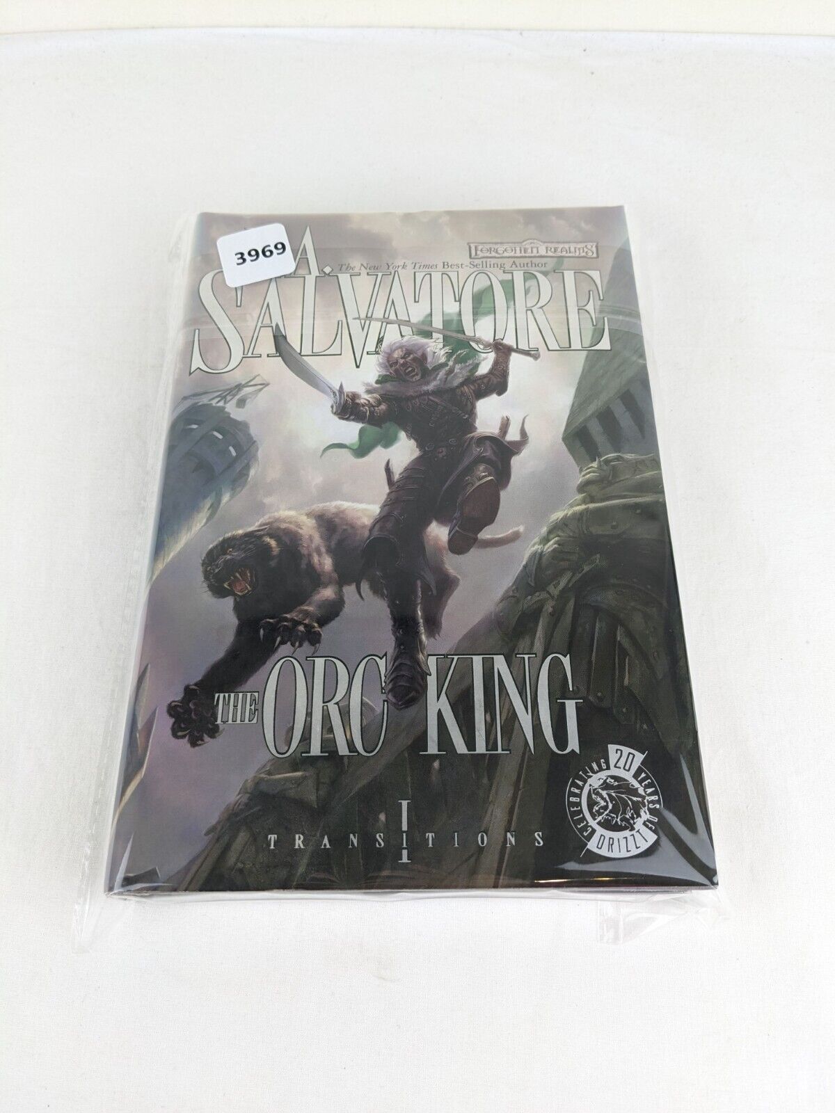 The orc king by R.A. Salvatore 2007 US FIrst Edition Hardcover - Transitions