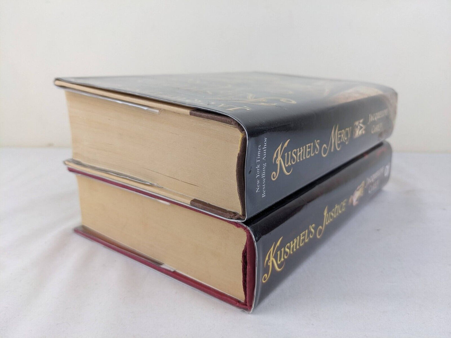 Kushiel's Justice & Kushiel's Mercy by Jacqueline Carey First Edition Hardcover