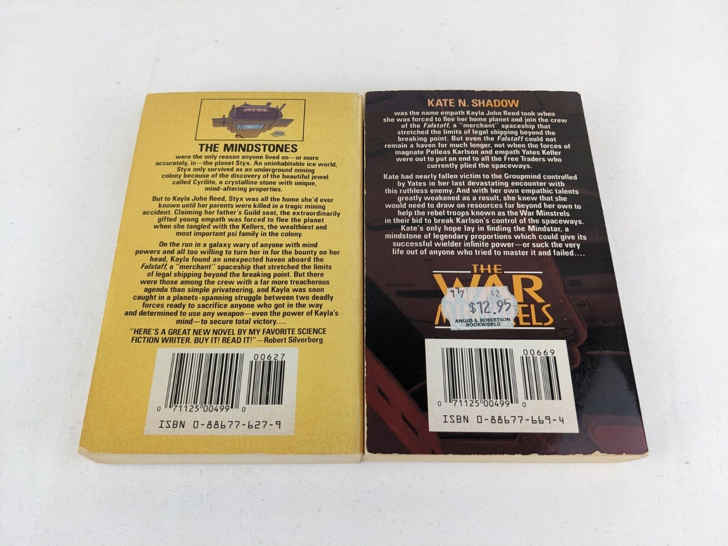 War Minstrels by Karen Haber 1995 Woman without a shadow & War Minstrels