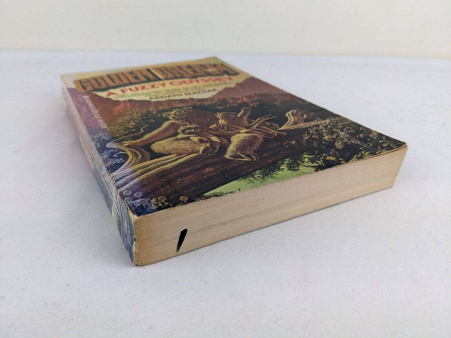 Golden Dream by Ardath Mayhar 1982 Fuzzy Sapiens