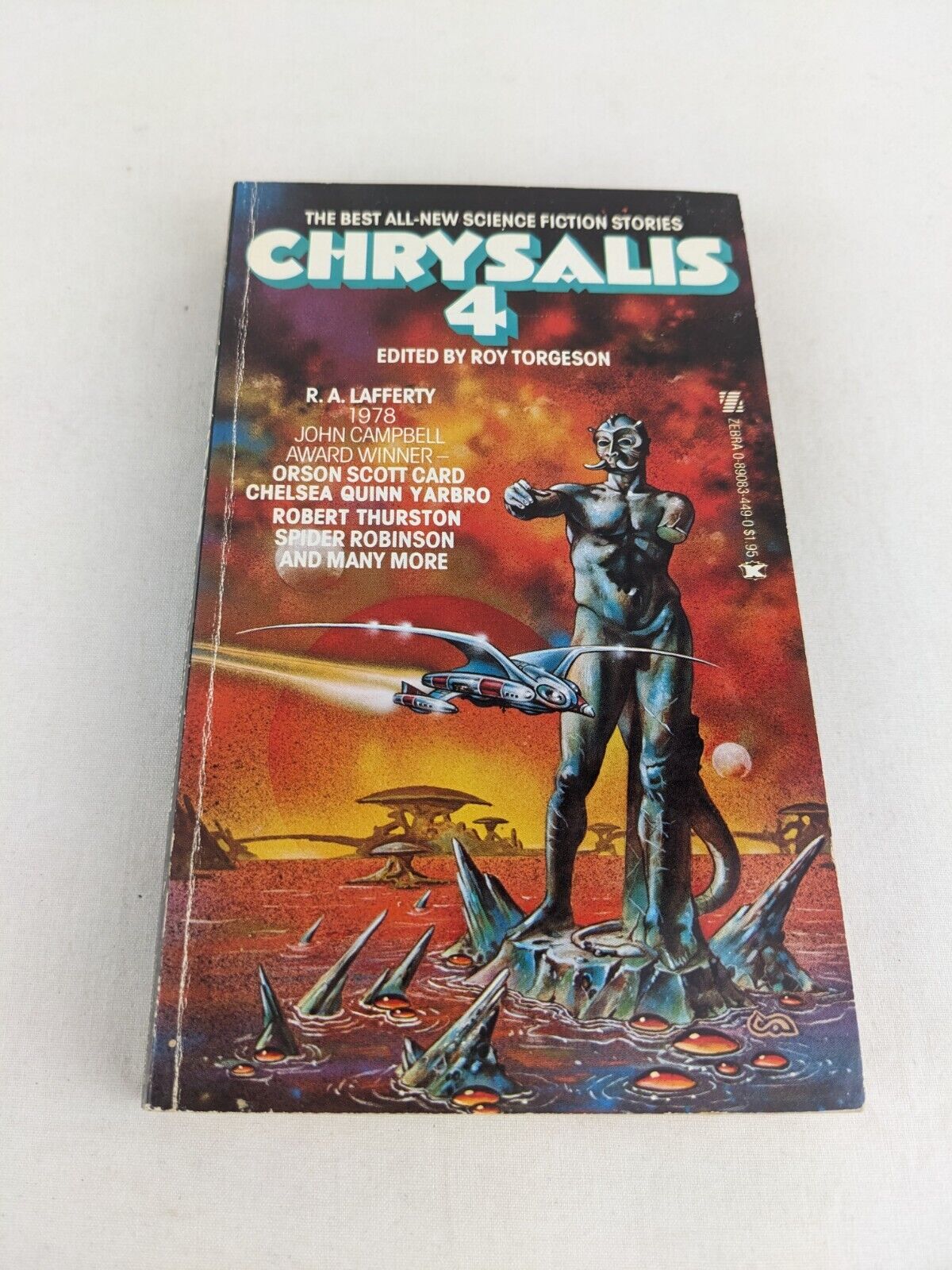 Chrysalis 4 edited by Roy Torgeson 1979 Zebra books