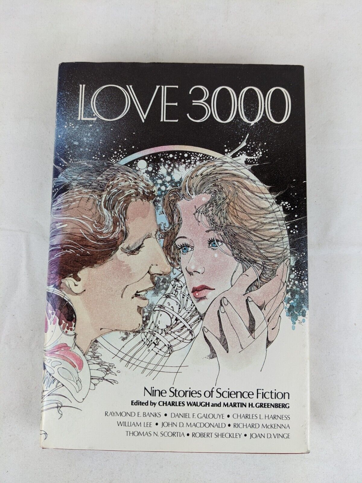 Love 3000: Nine stories of science fiction edited by Charles Waugh 1980 first ed