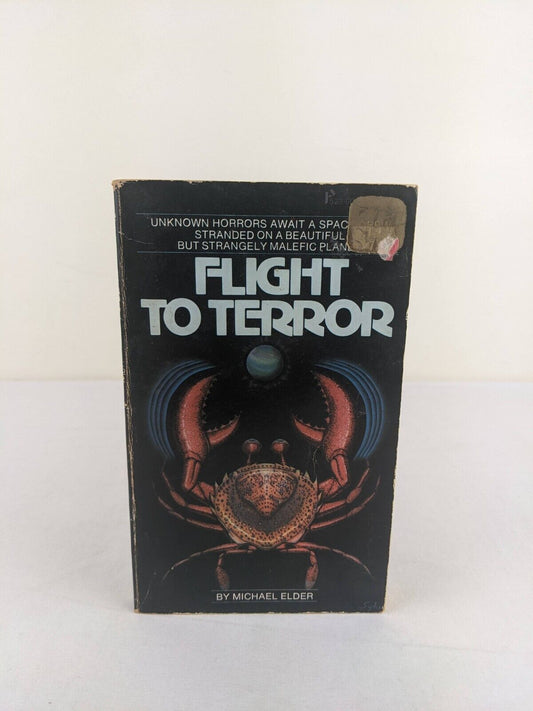 Flight to terror by Michael Elder 1973 First Printing