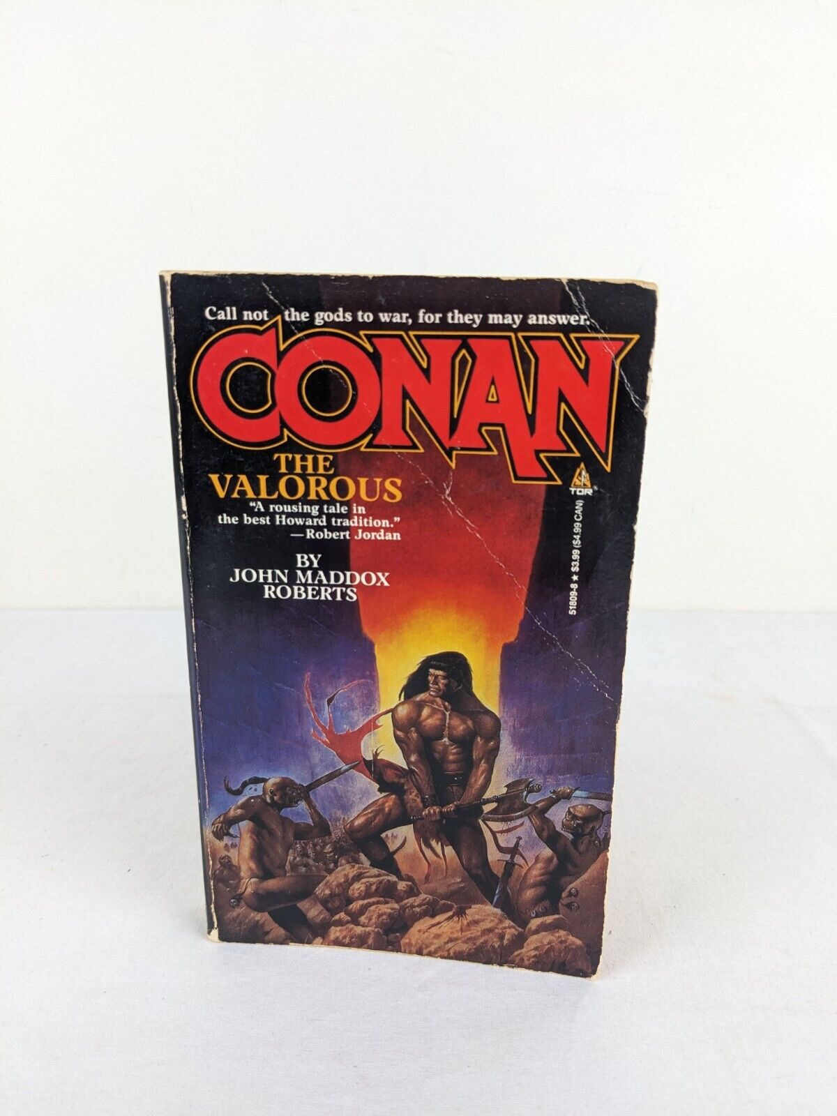 Conan the Valorous by John Maddox Roberts 1986 TOR