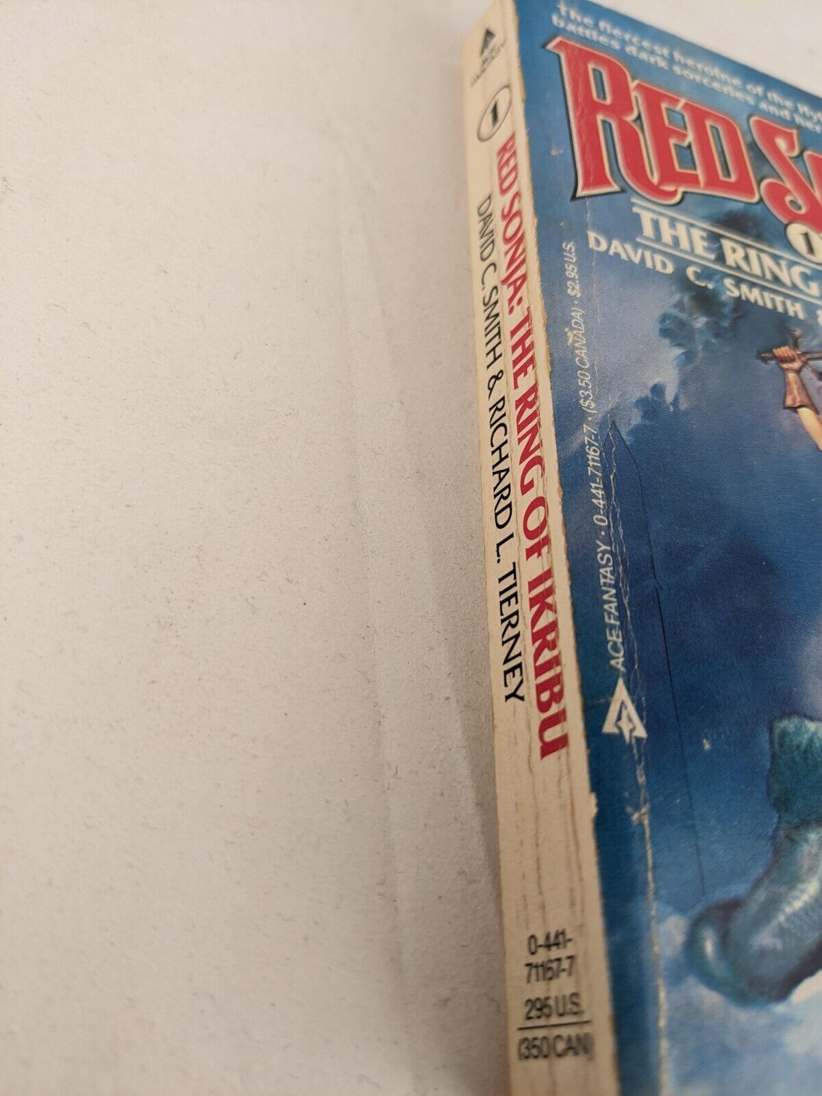 Red Sonja: The ring of Ikribu by David C. Smith & Richard K. Tierney 1985