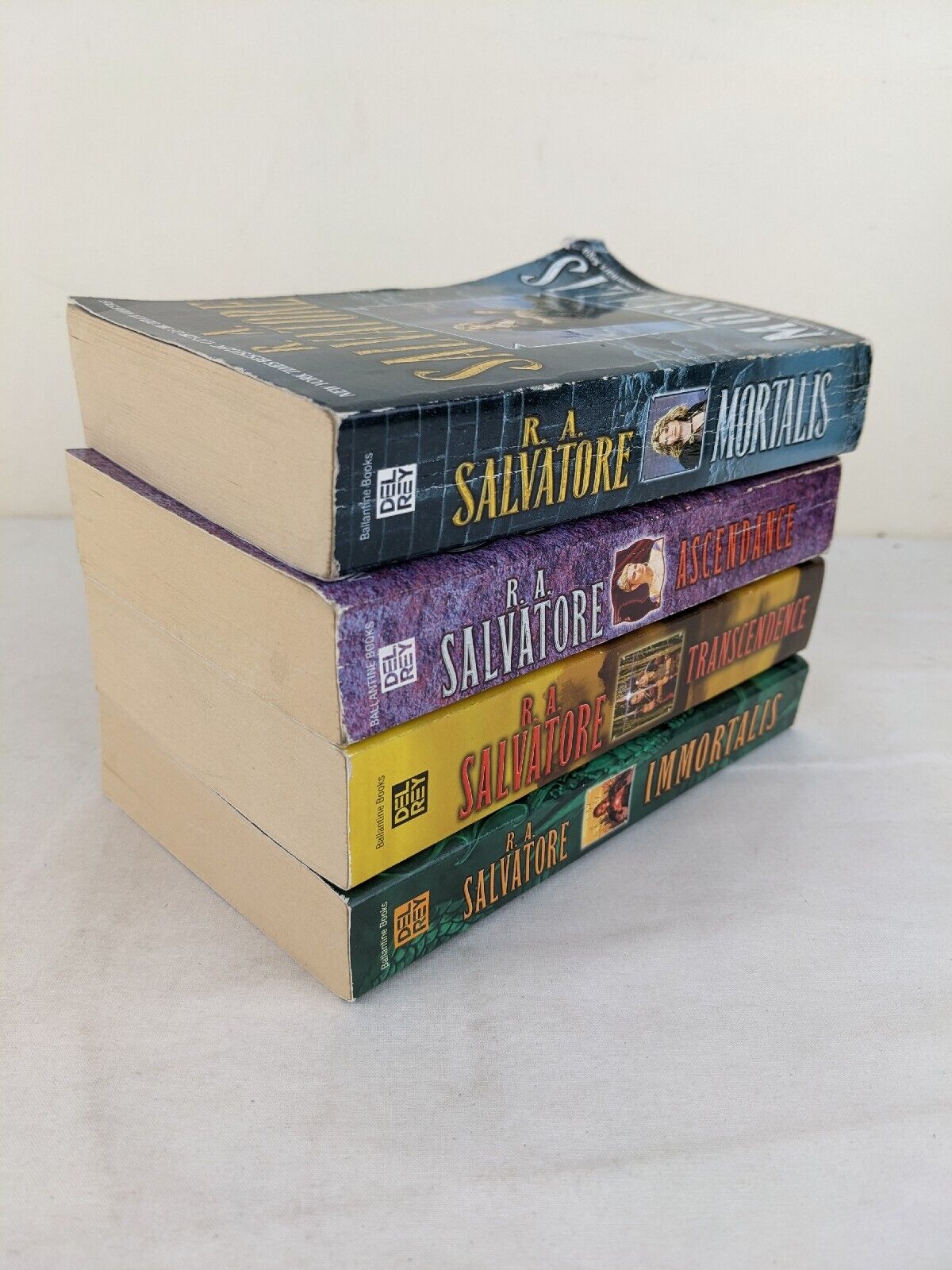 The Second Demonwars Saga By R.A. Salvatore 2001 - mortalis, ascendance etc.