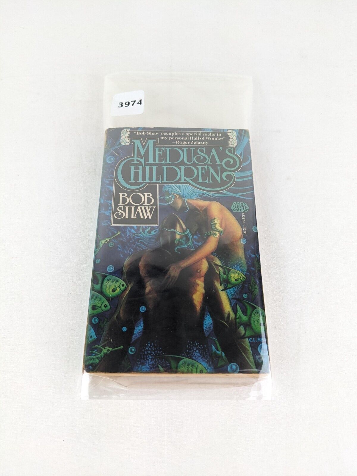 Medusa's children by Bob Shaw 1988 First Baen Printing