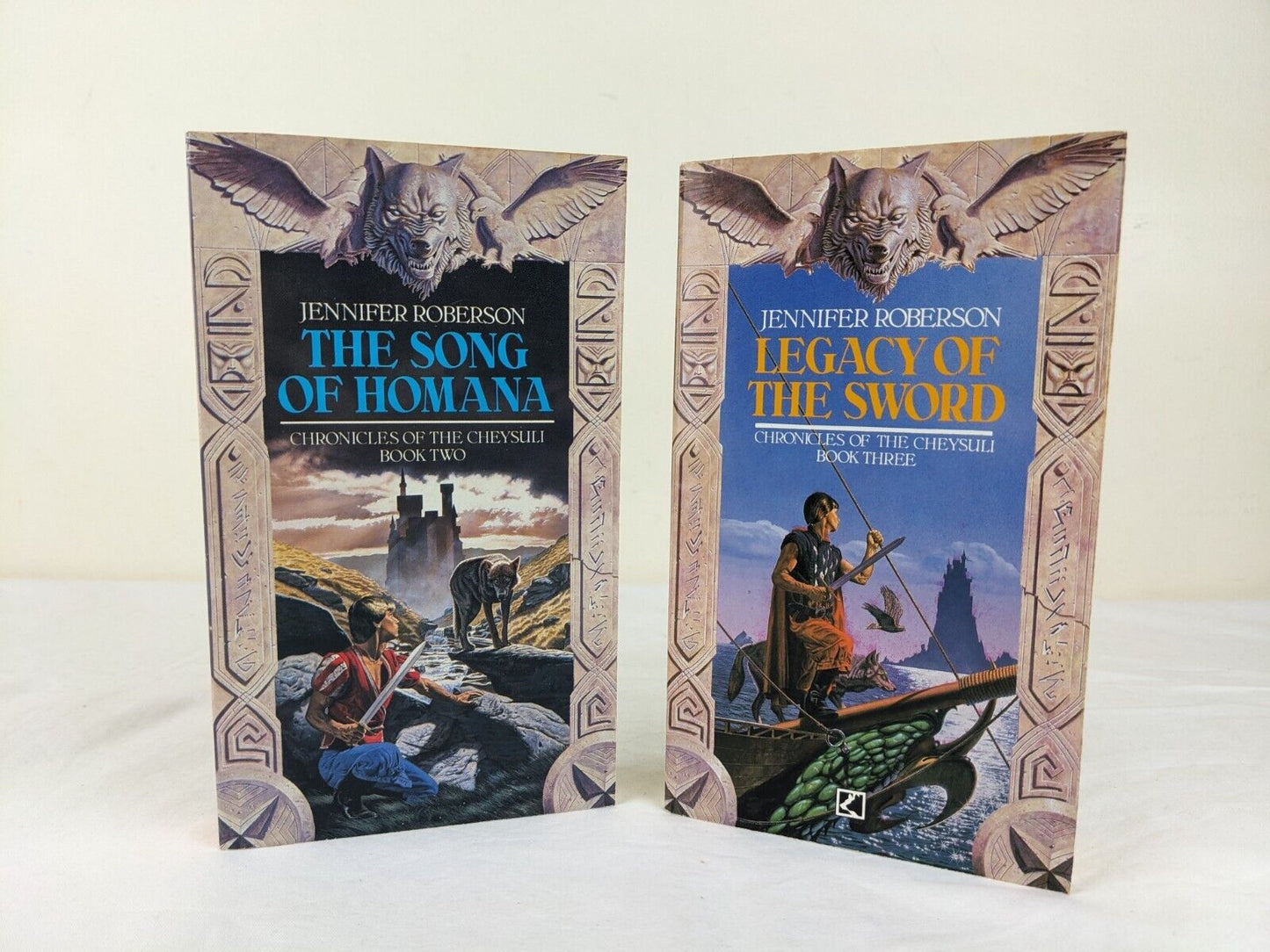 Chronicles of the Cheysuli by Jennifer Roberson - Homana & Sword 1987