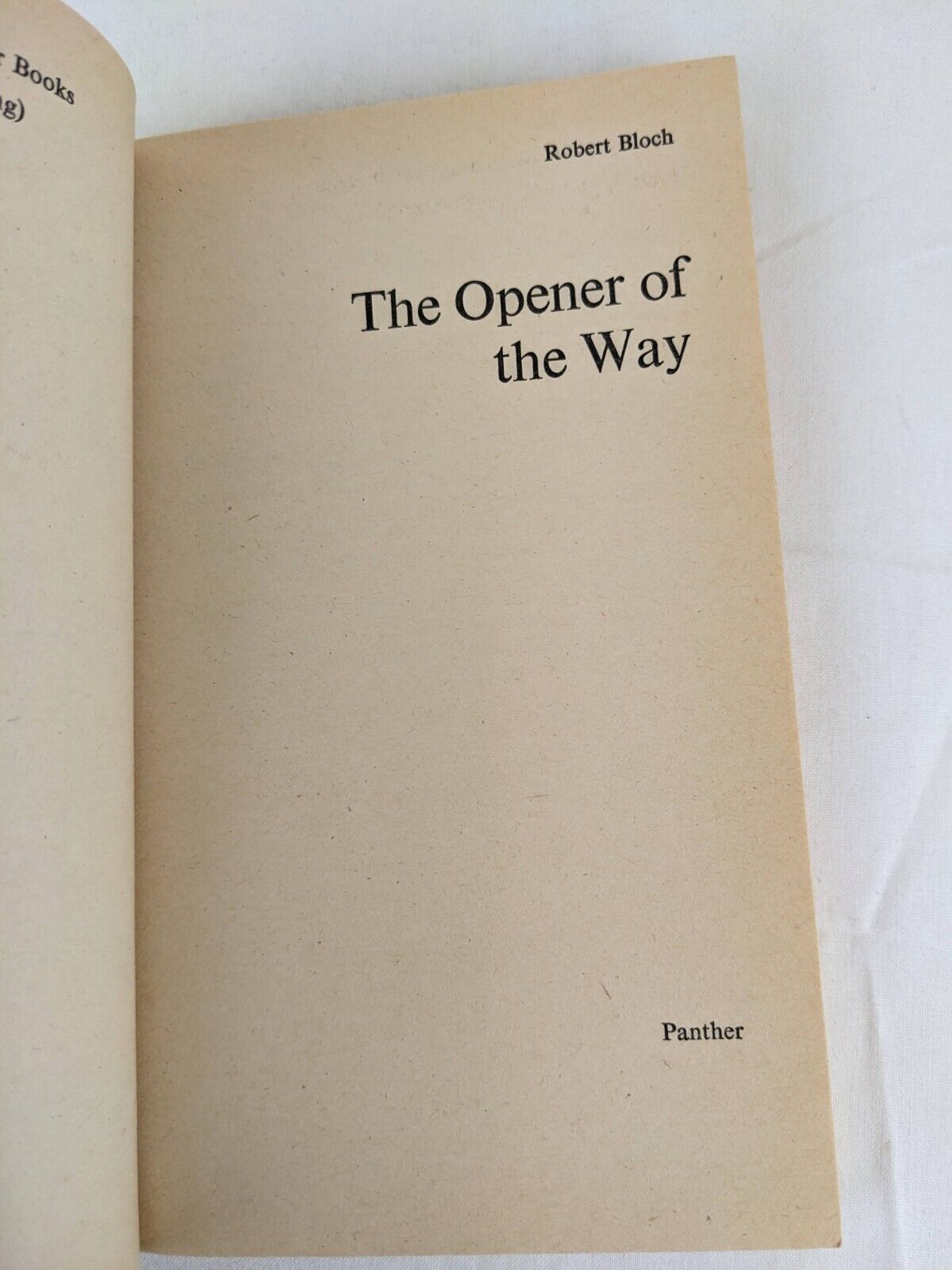 The opener of the way by Robert Bloch 1976