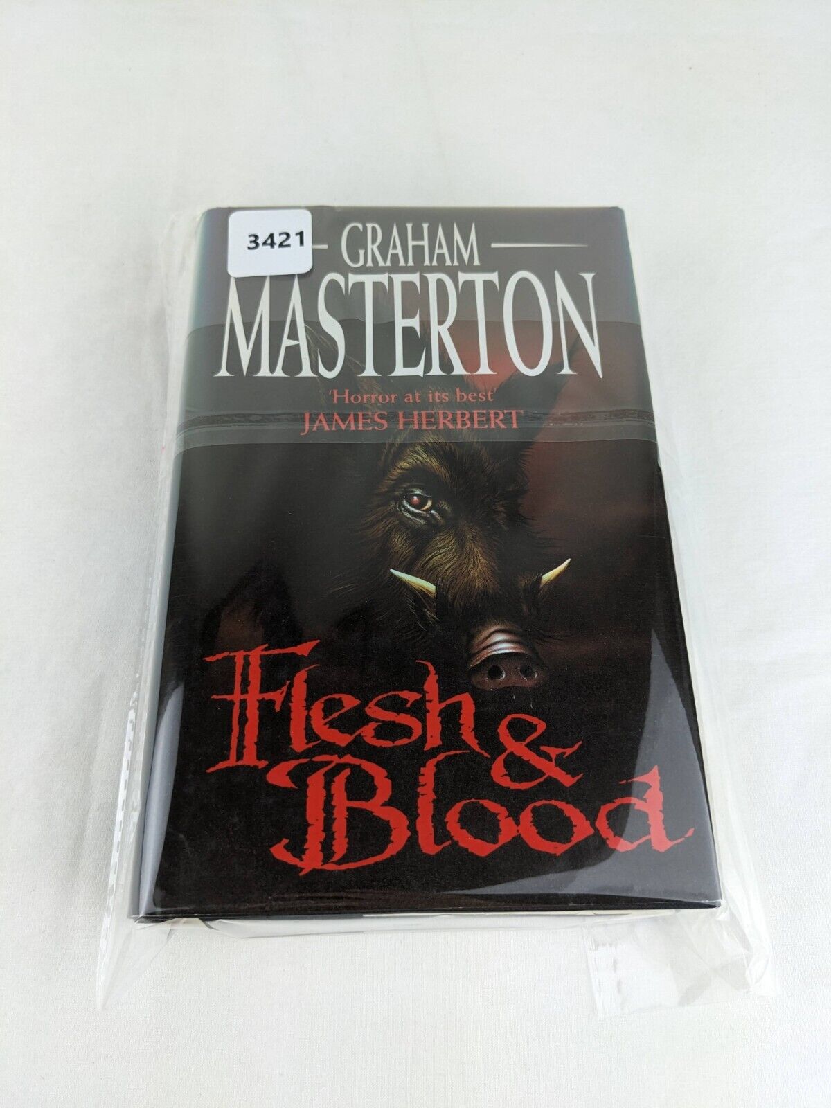 Flesh & Blood by Graham Masterton 1994 Hardcover Horror