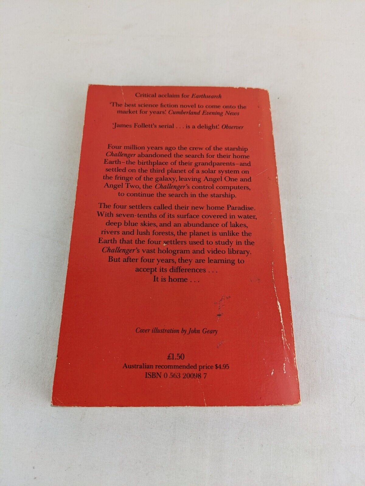 Earthsearch 2: Death Ship by James Follett 1982