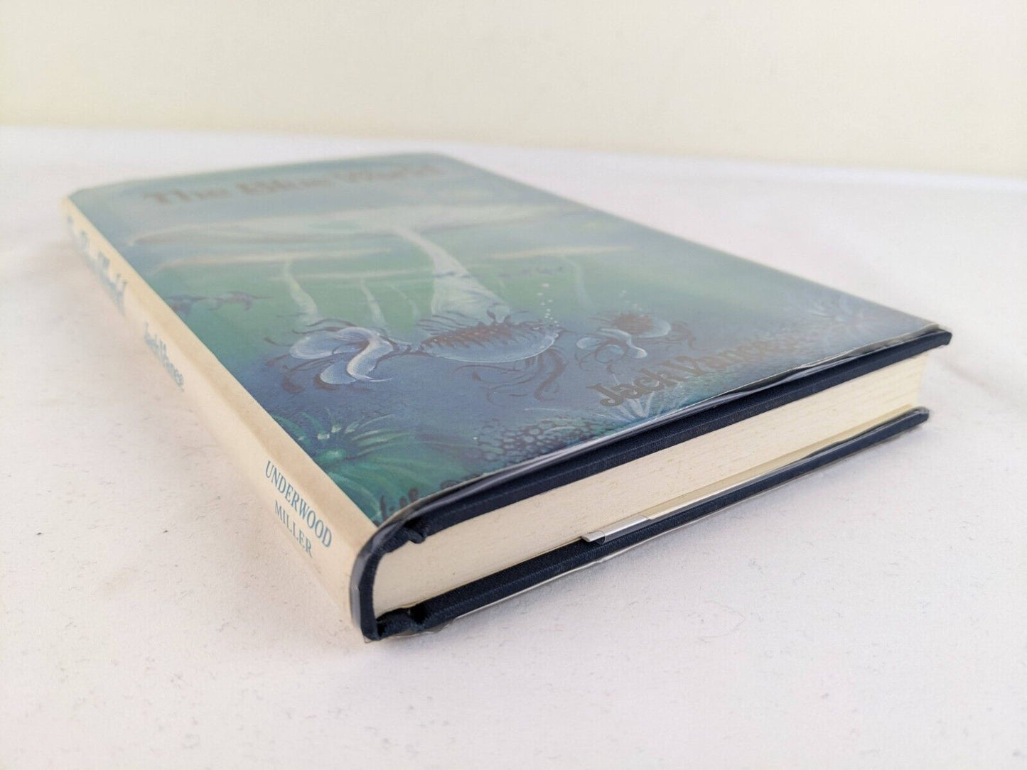 The blue world by Jack Vance Signed 1979 First Edition Hardcover