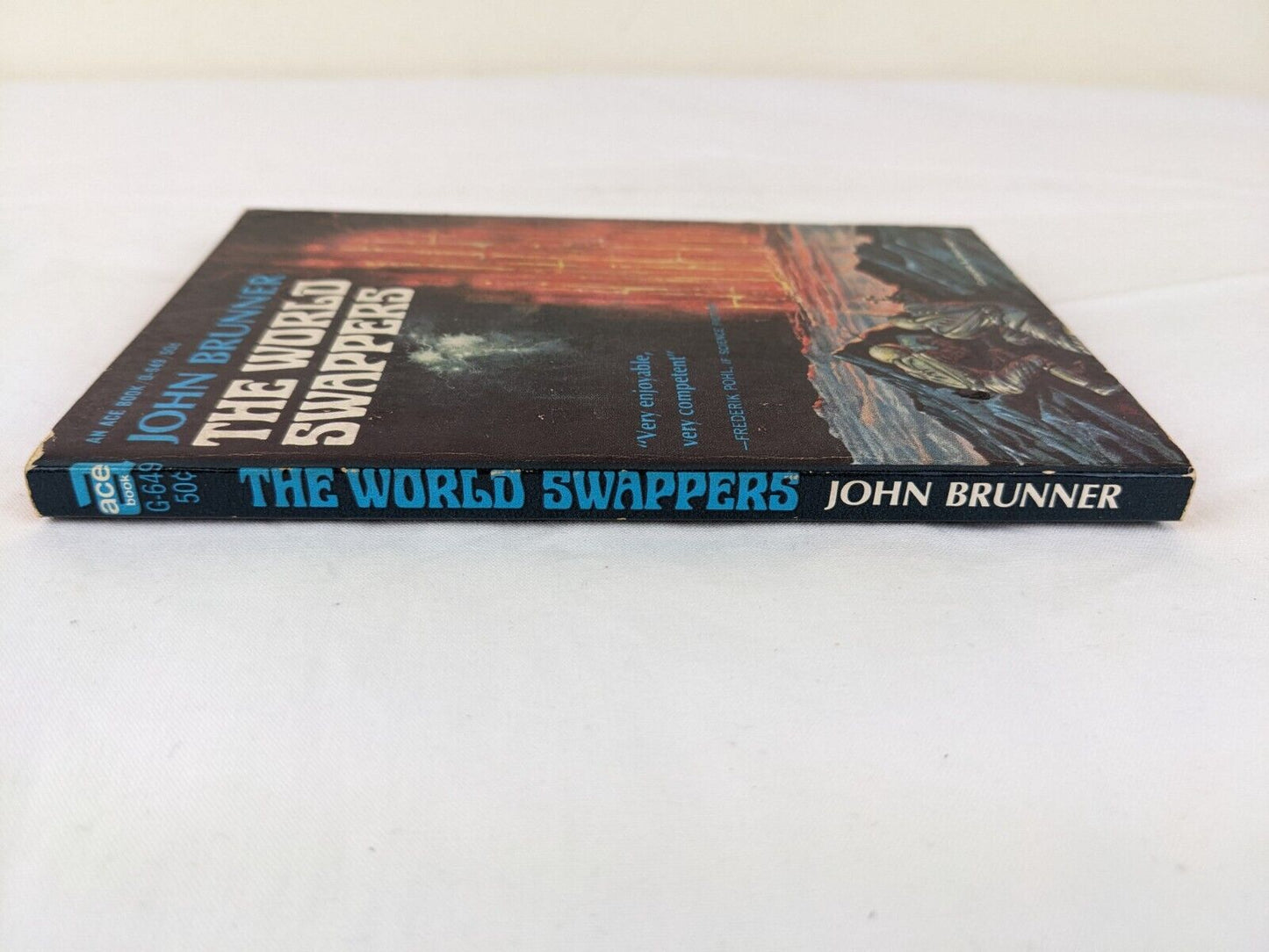 The world swappers by John Brunner 1959 Ace books