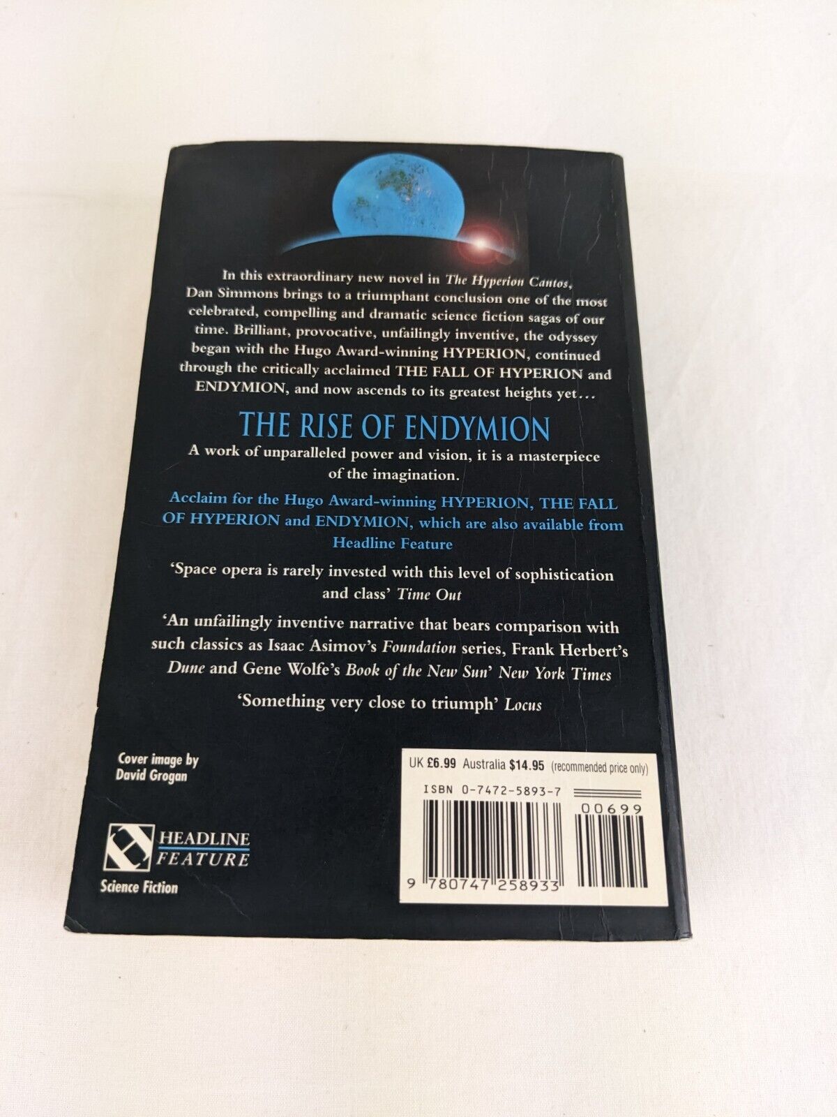 The rise of Endymion by Dan Simmons 1998