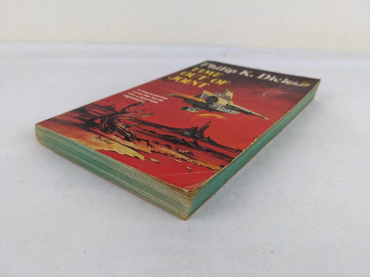 Time out of joint by Philip K. Dick 1959 Belmont Tower books Printing