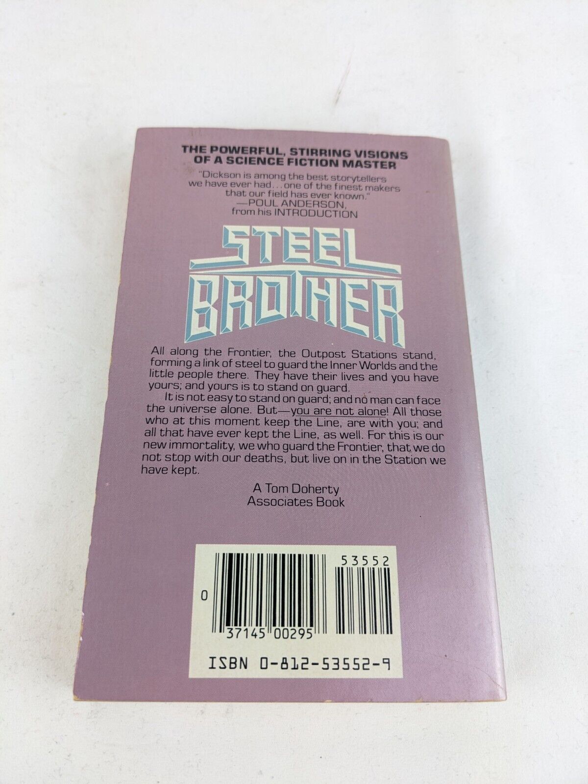 Steel brother by Gordon R. DIckson 1985