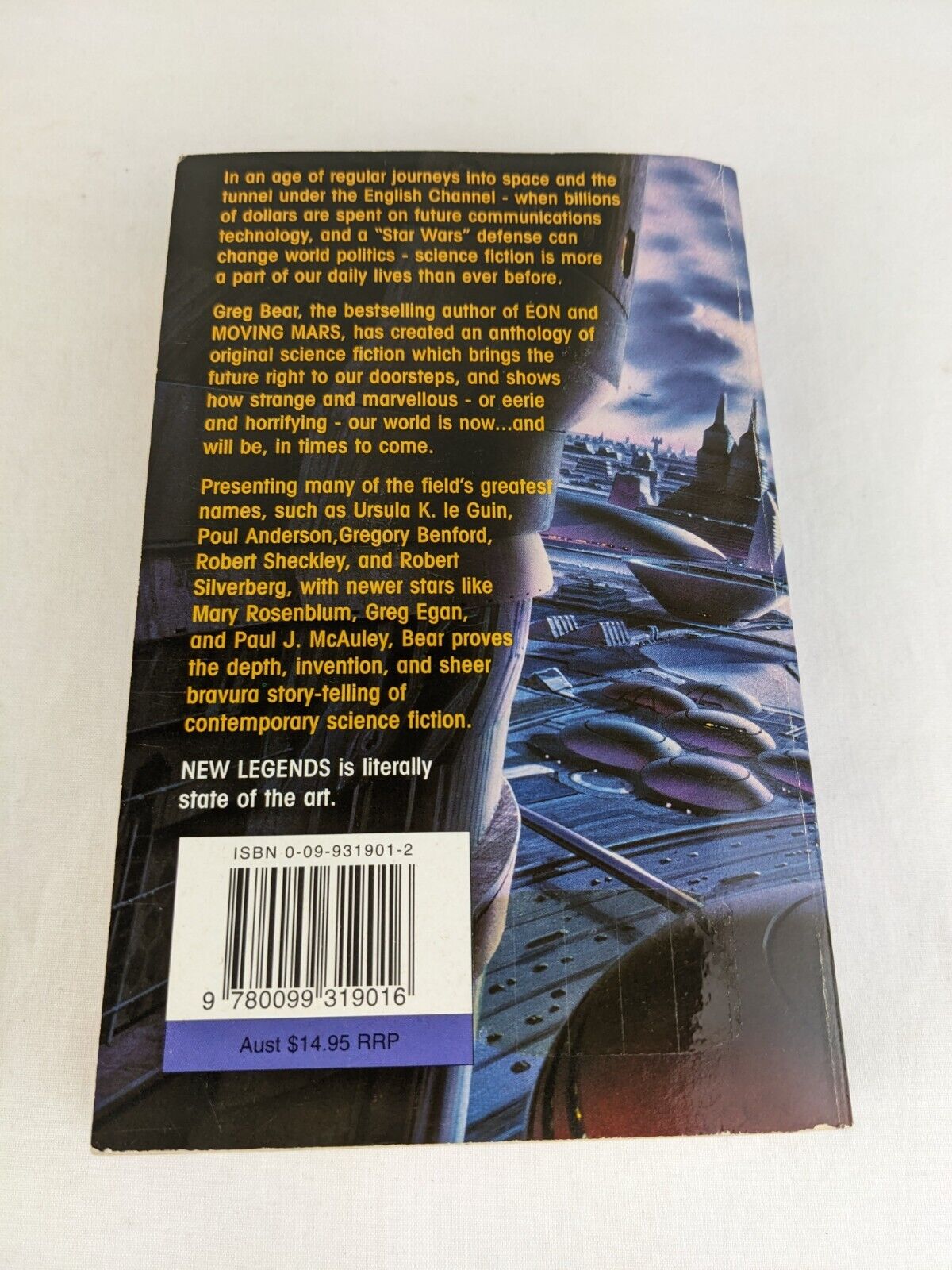 New legends edited by Greg Bear & Martin H. Greenberg 1996 Le Guin, Sheckley