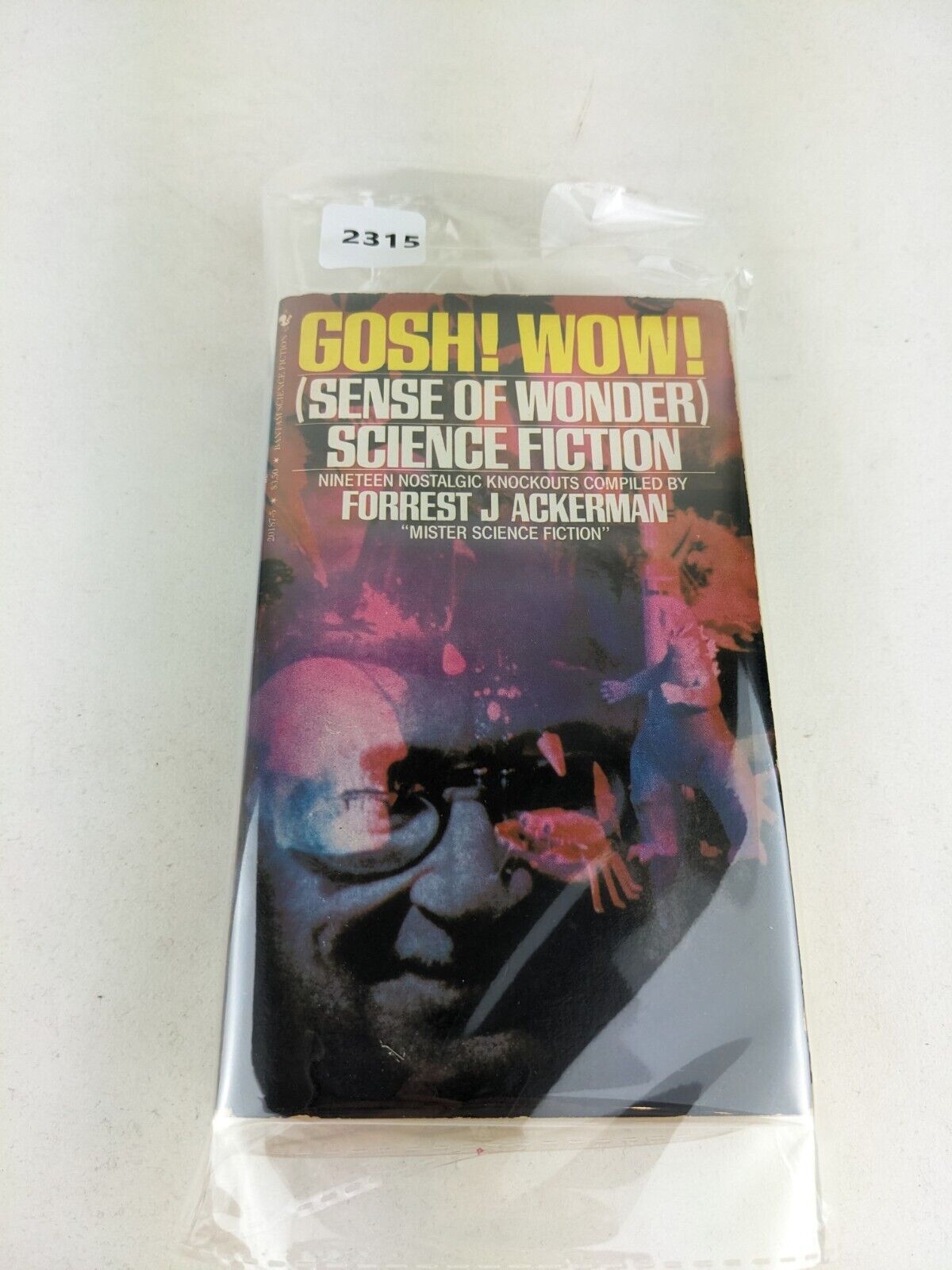 Gosh! Wow! (Sense of wonder) Science Fiction by Forrest J. Ackerman signed 1982