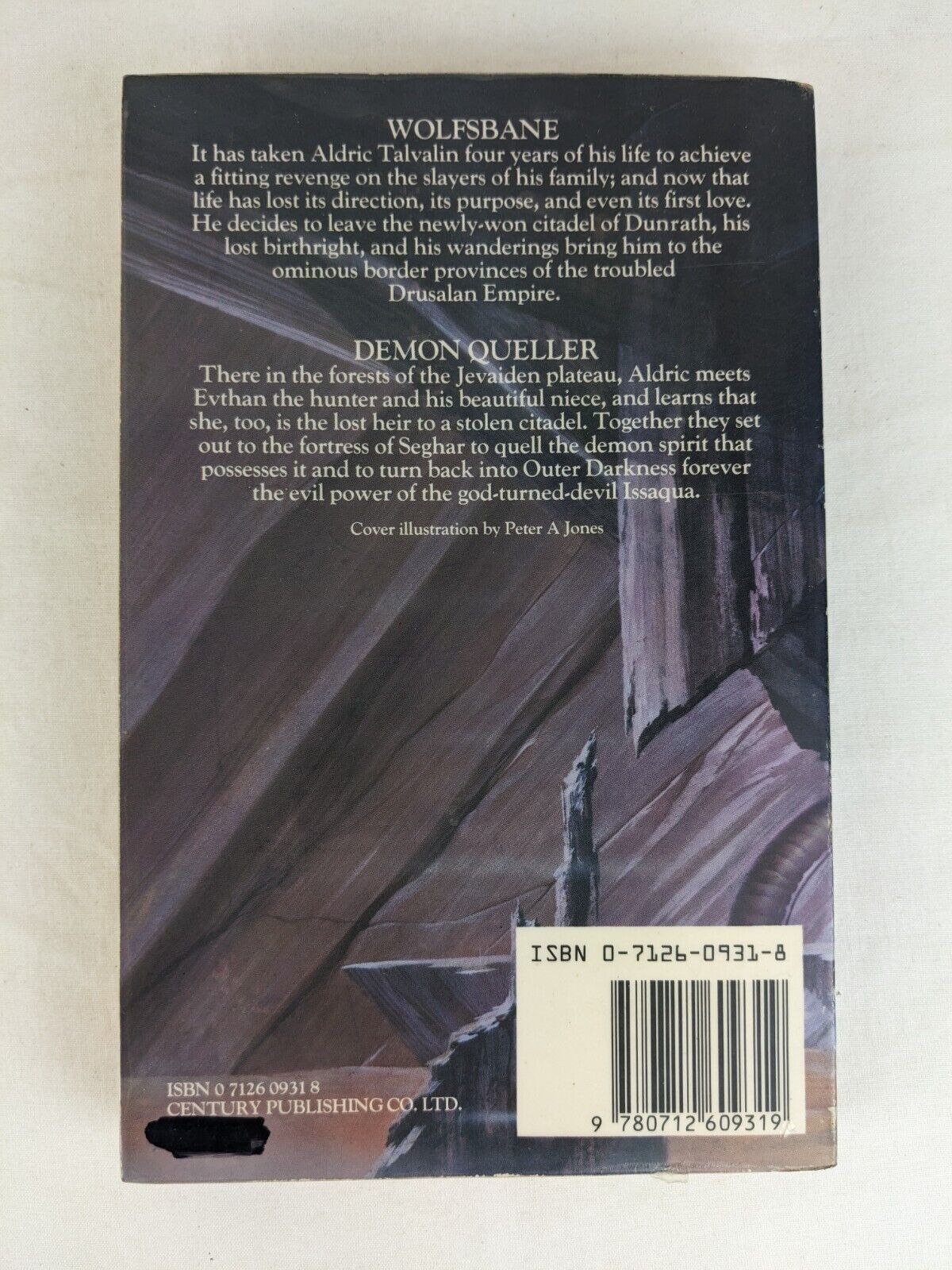 The demon lord by Peter Morwood 1984 Book of years Century