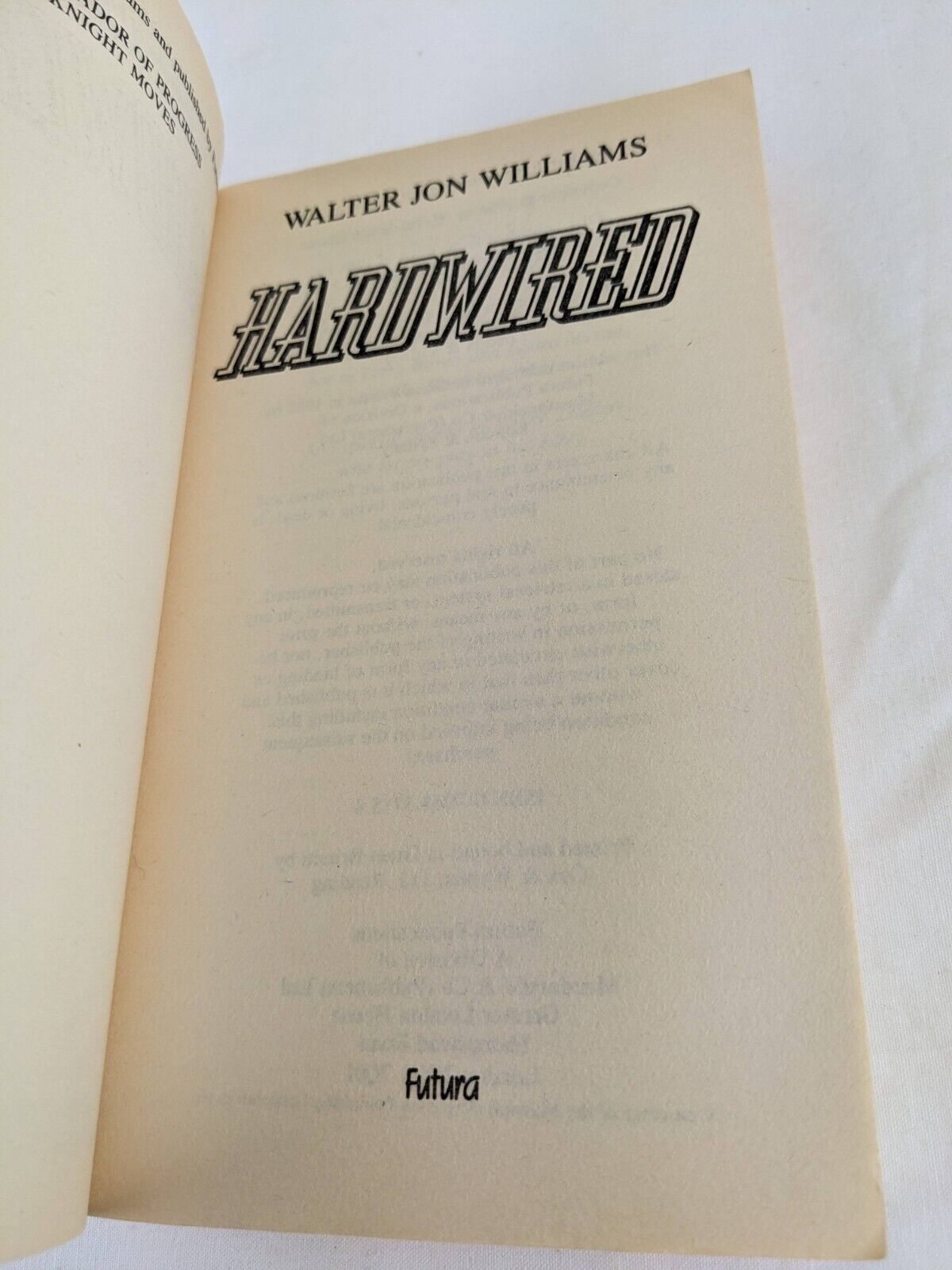 Hardwired & Voice of the whirlwind by Walter Jon Williams 1987