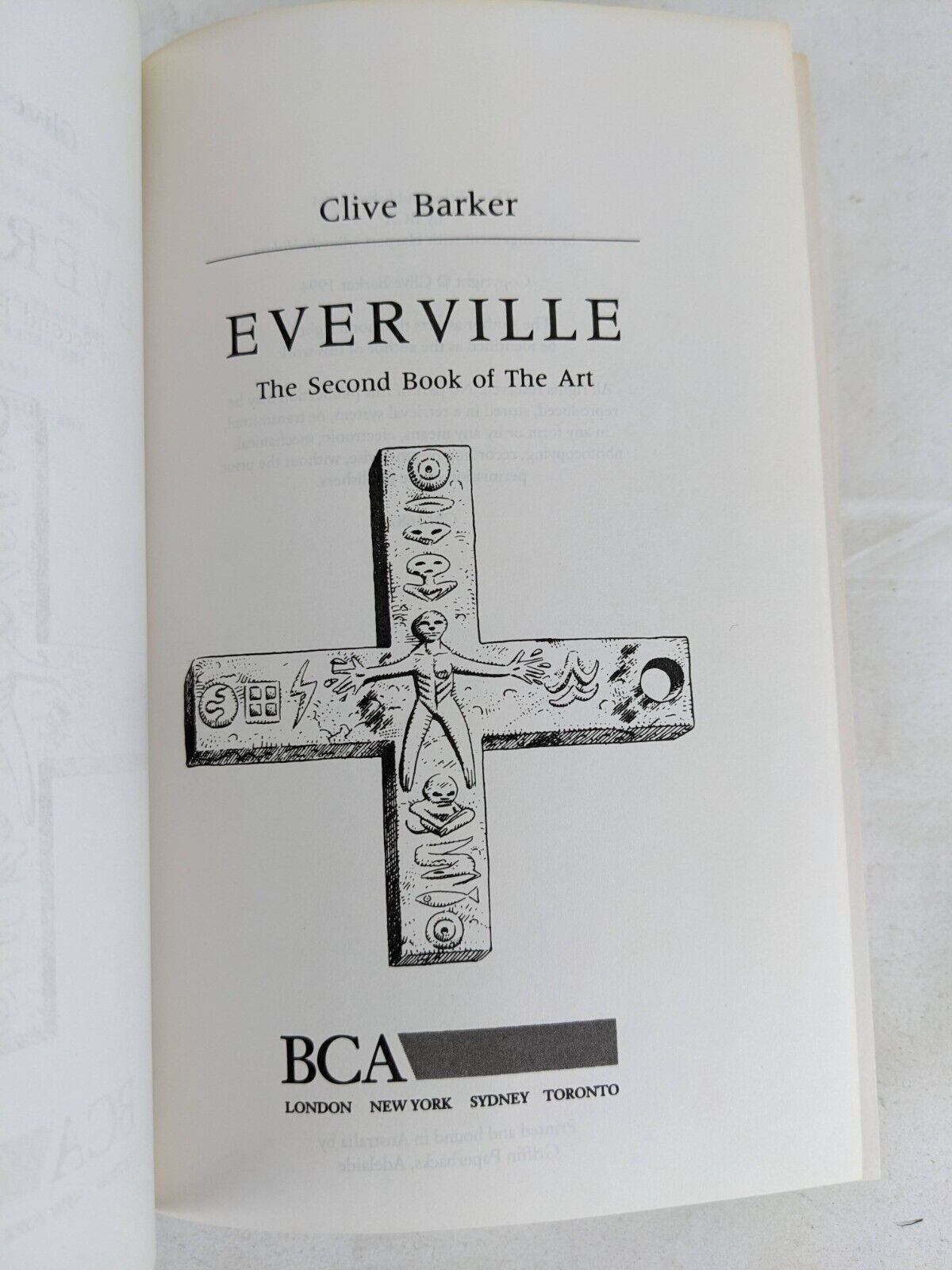 Everville by Clive Barker 1994 hardcover