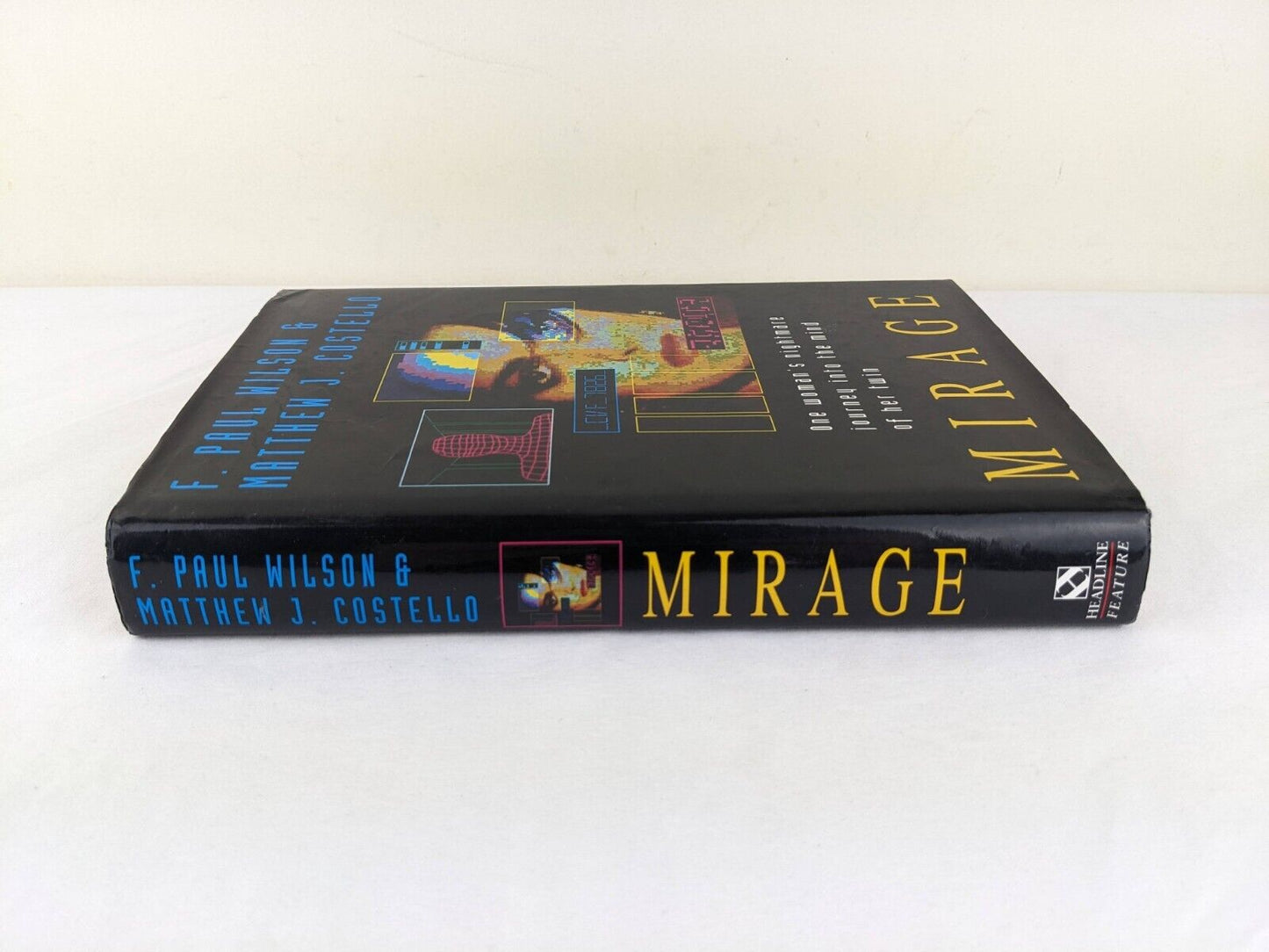 Mirage by F. Paul Wilson & Matthew J. Costello 1996 Hardcover Sci-fi Thriller