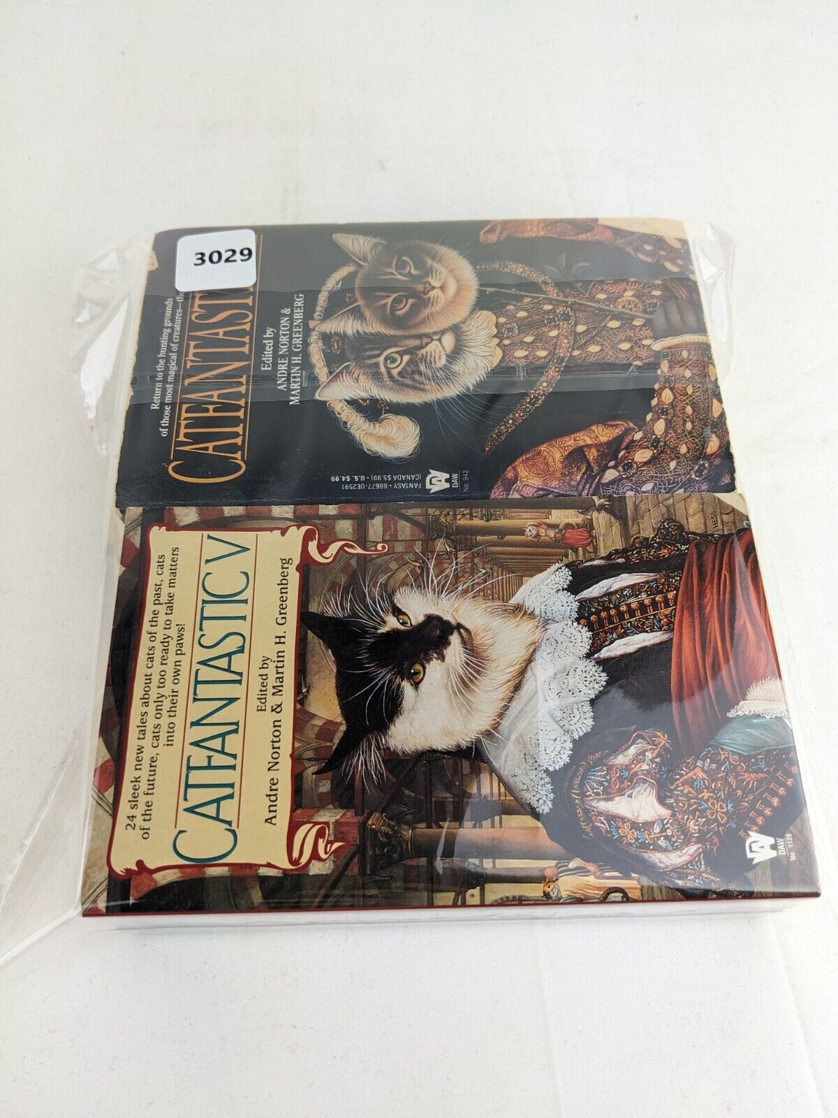 Catfantastic series x 4 by Andre Norton / Martin H. Greenberg 1991 Short Stories