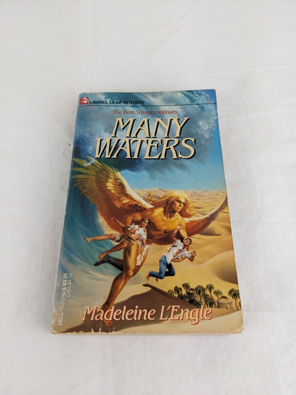 Many Waters by Madeleine L'Engle 1987 - Time series Laurel-leaf Fantasy