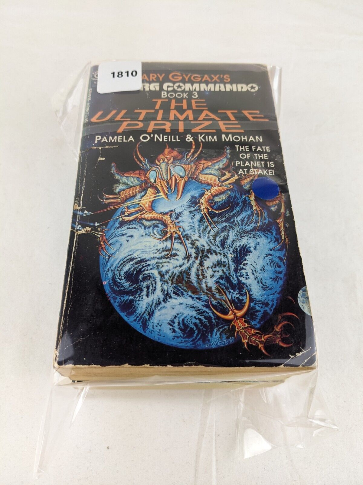 Gary Gygax Cyborg commando trilogy complete by Pamela O'neill 1987 First Print