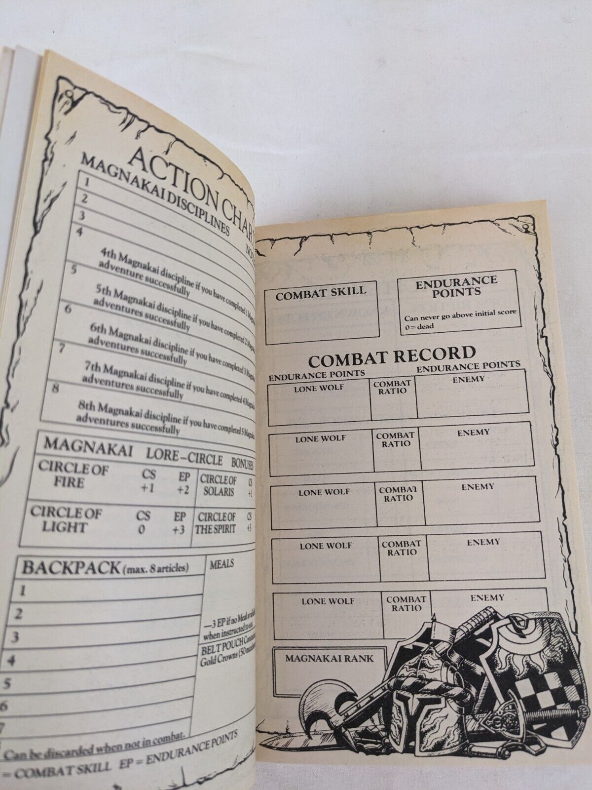 Lone wolf: the prisoners of time by Joe Dever 1990