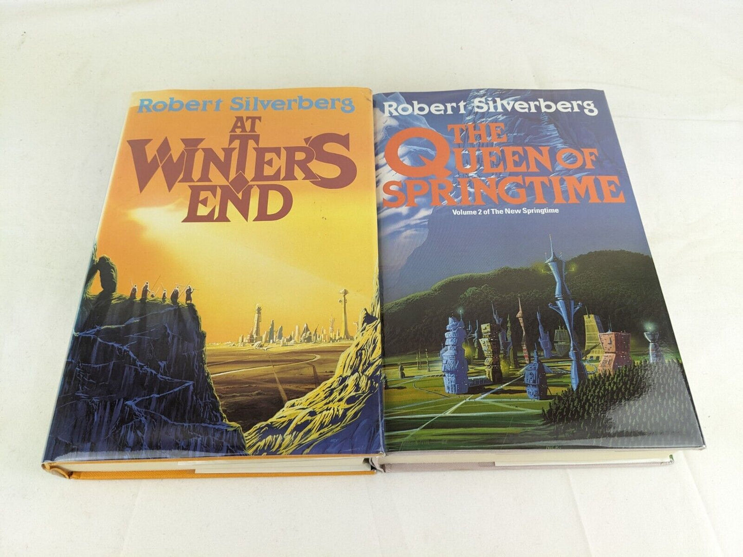 Winter's end & Queen of springtime by Robert Silverberg 1988 New Springtime HC