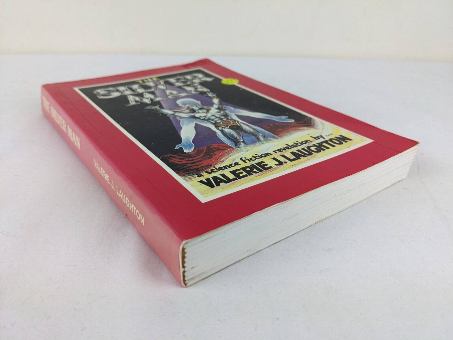 The silver man by Valerie J. Laughton 1984 Signed by Author