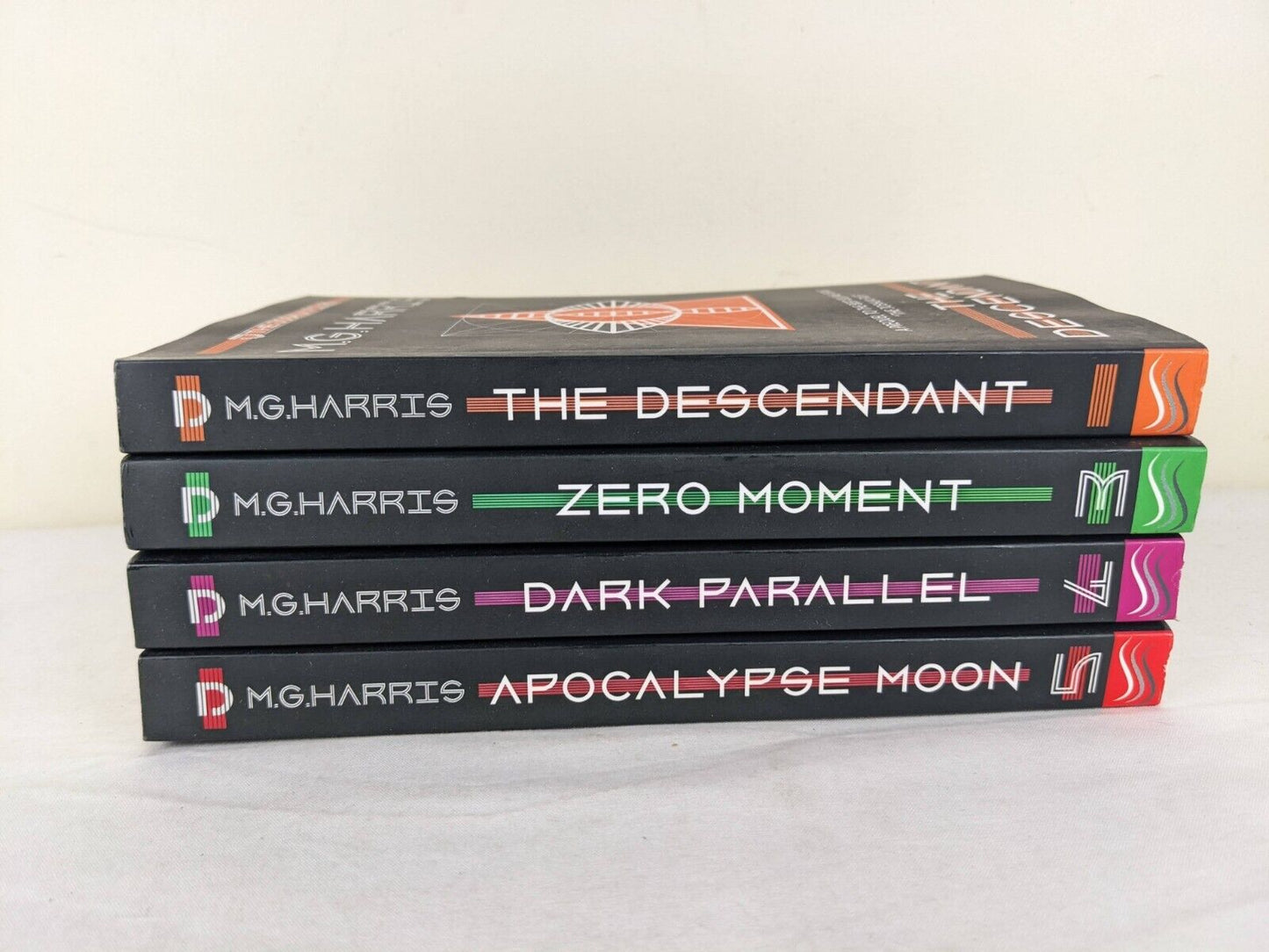 The Joshua Files x 4 by M.G. Harris 2012 Descendant Zero Parrallel Apocolypse