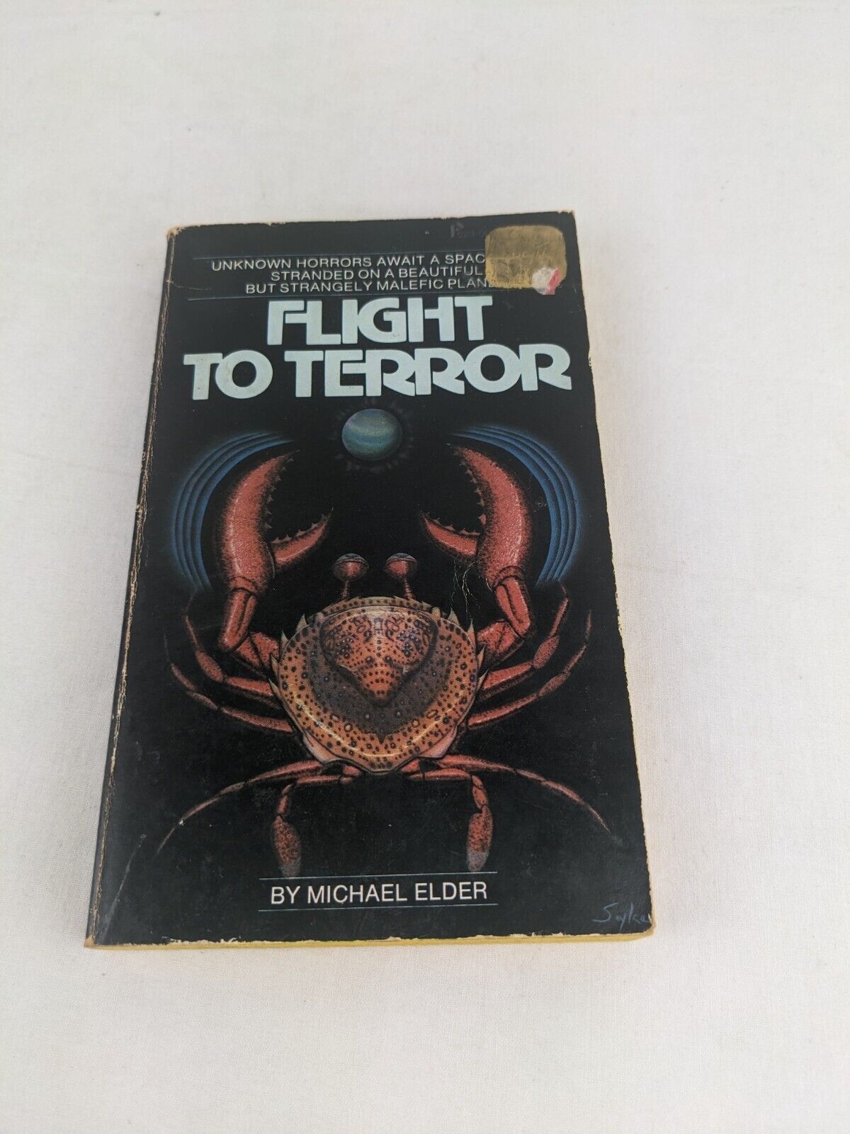 Flight to terror by Michael Elder 1973 First Printing