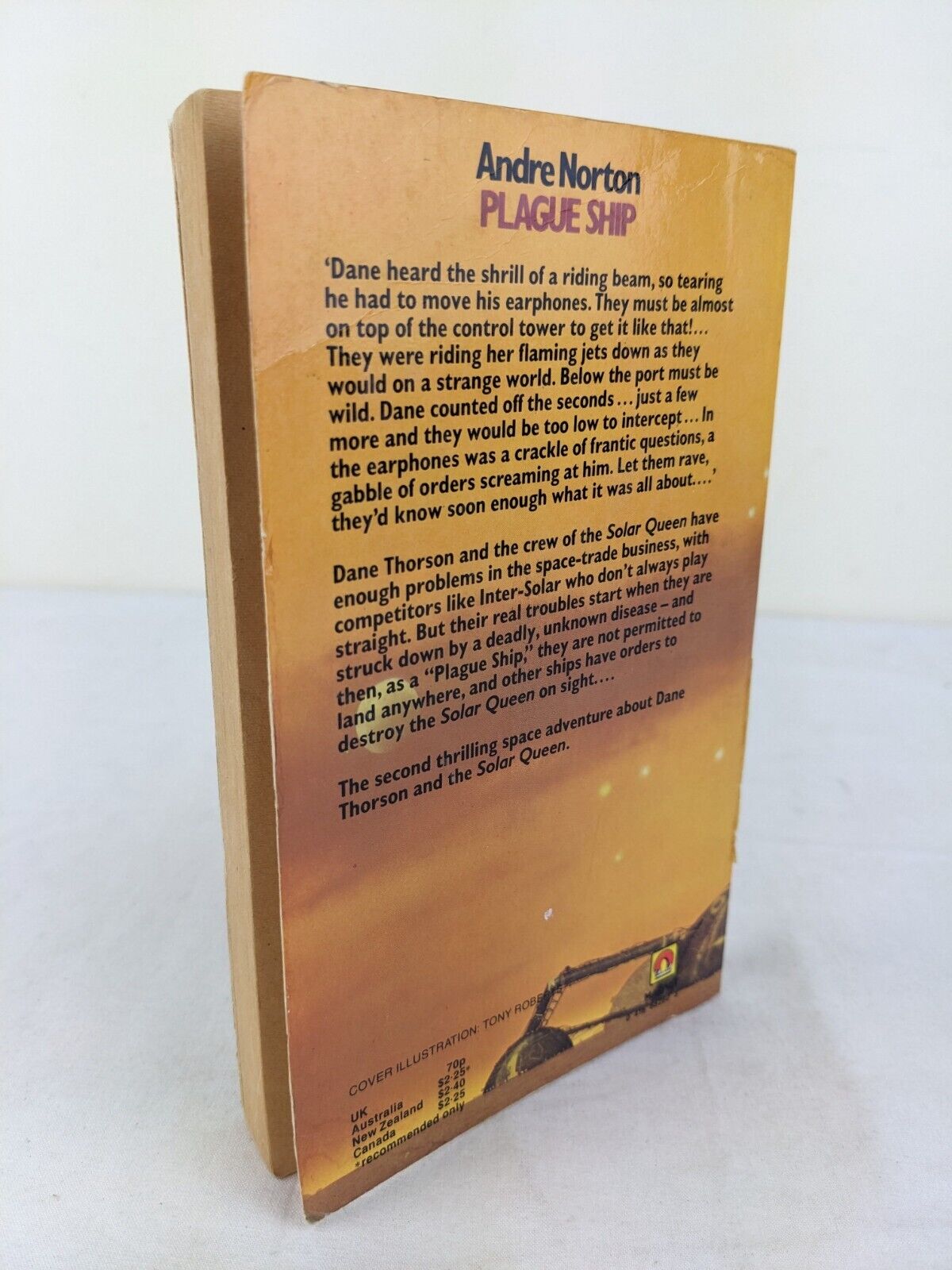 Plague Ship by Andre Norton  1979