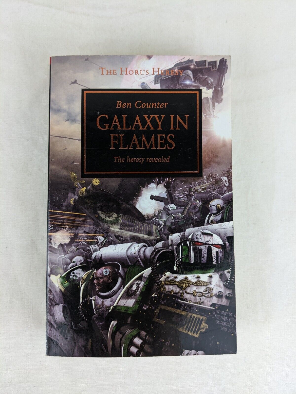 Galaxy in flames by Ben Counter warhammer horus heresy 2006