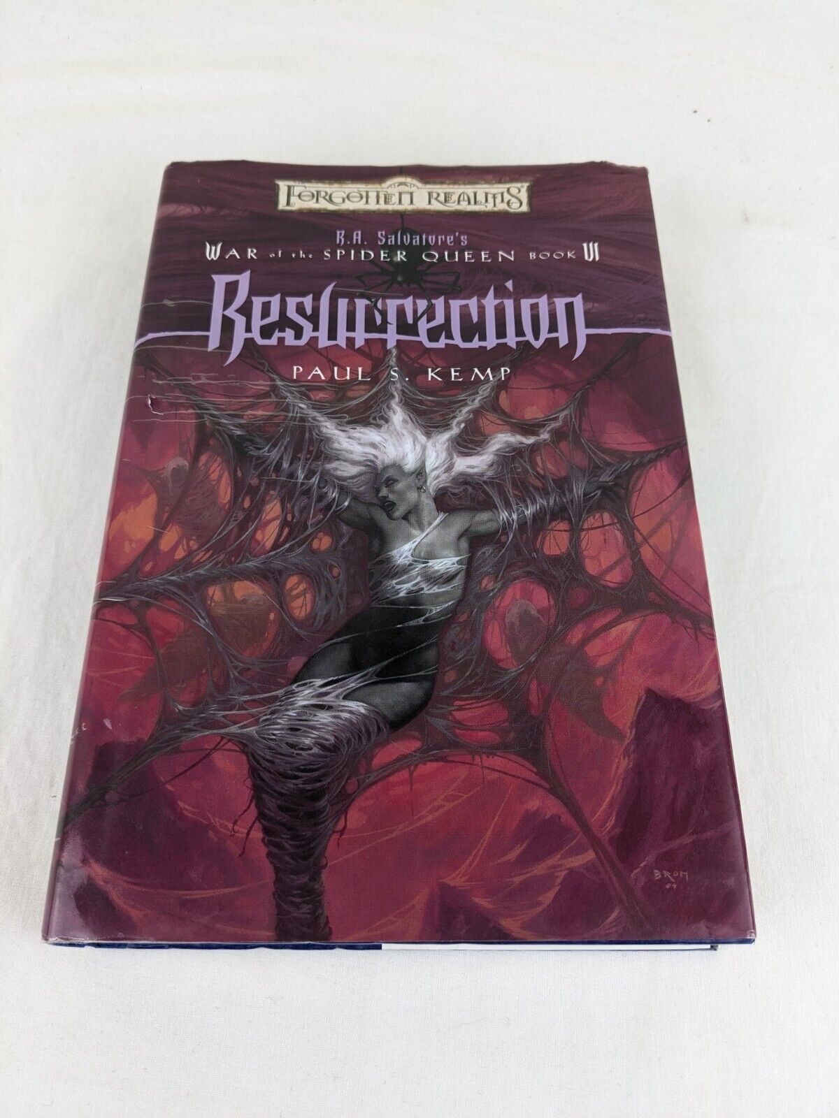 Resurrection by Paul S. Kemp 2005 First Edition Hardcover Spider Queen