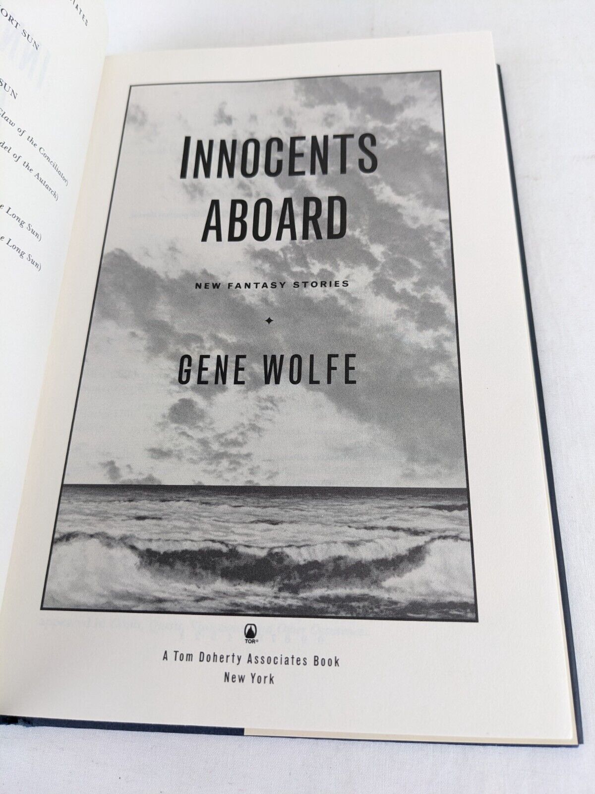 Innocents aboard by Gene Wolfe 2004 Hardcover First Edition