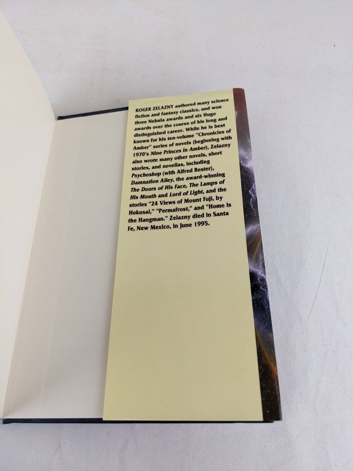 Manna from Heaven by Roger Zelazny Hardcover 2003