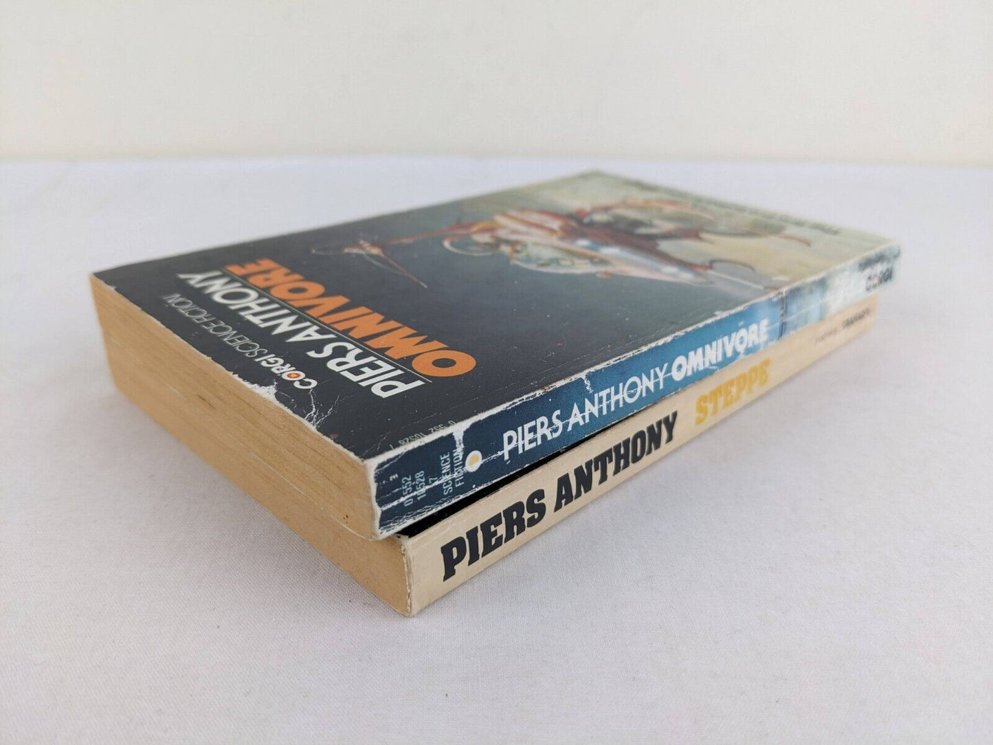 Omnivore 1977 & Steppe 1976 by Piers Anthony