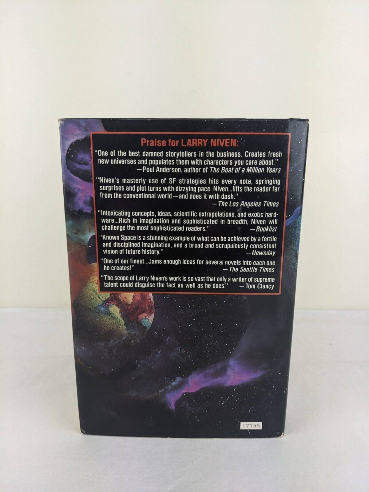 N-Space by Larry Niven 1990 Hardcover Science Fiction Short Stories