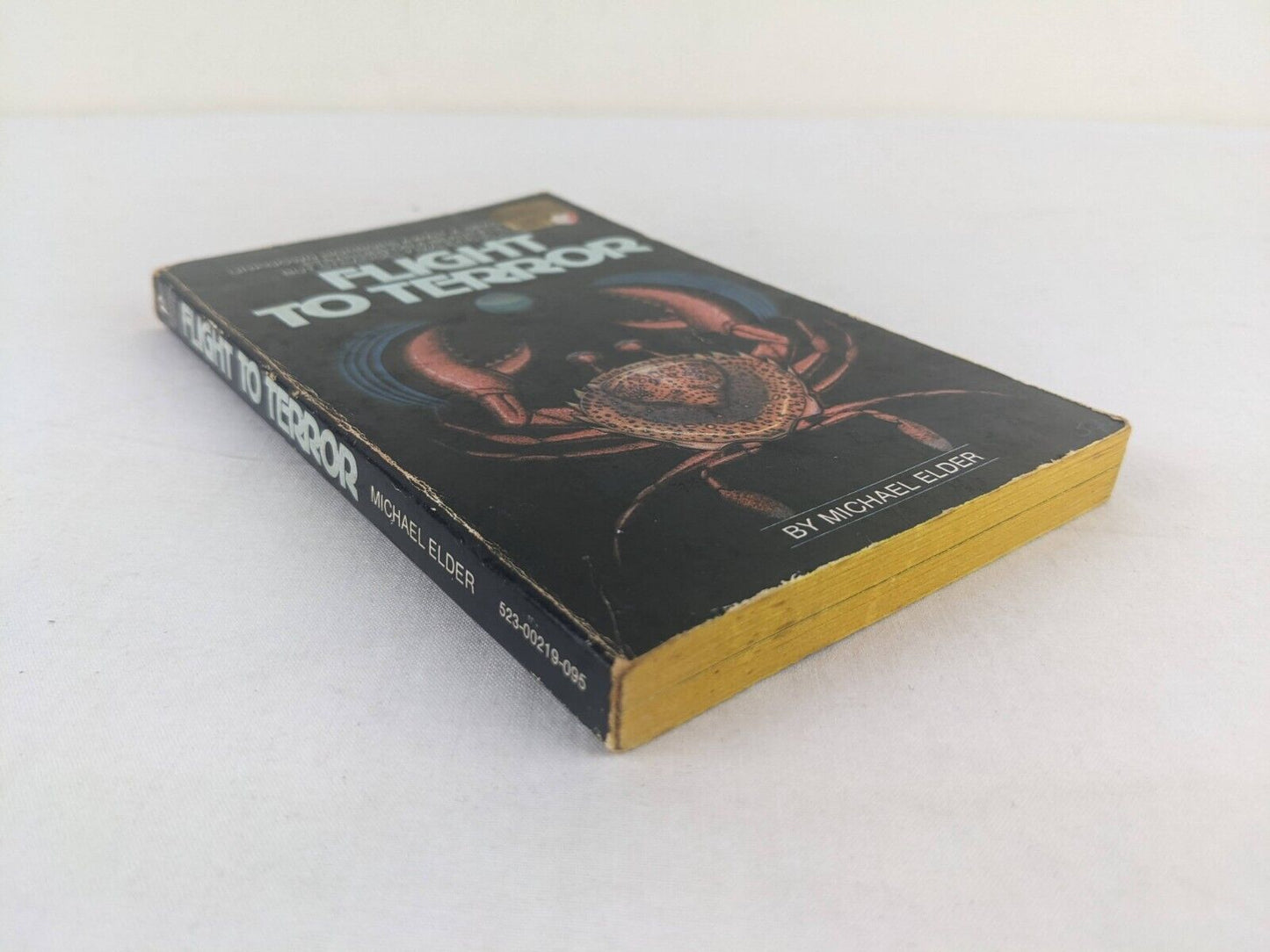 Flight to terror by Michael Elder 1973 First Printing