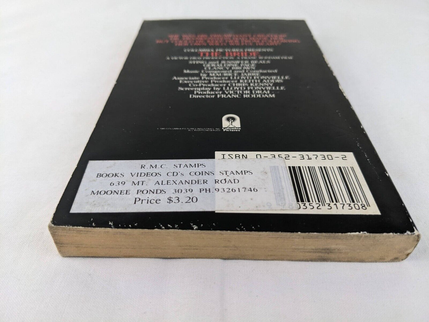 The bride by Vonda N. McIntyre 1985 Novelization