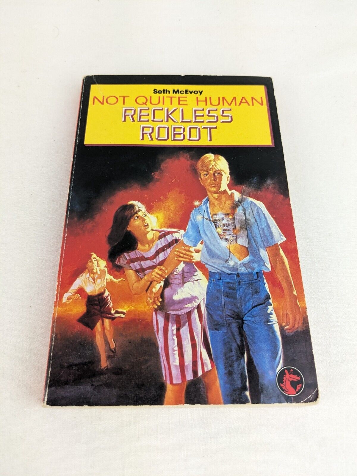 Not Quite human: Reckless robot by Seth McEvoy 1986 Grafton Books